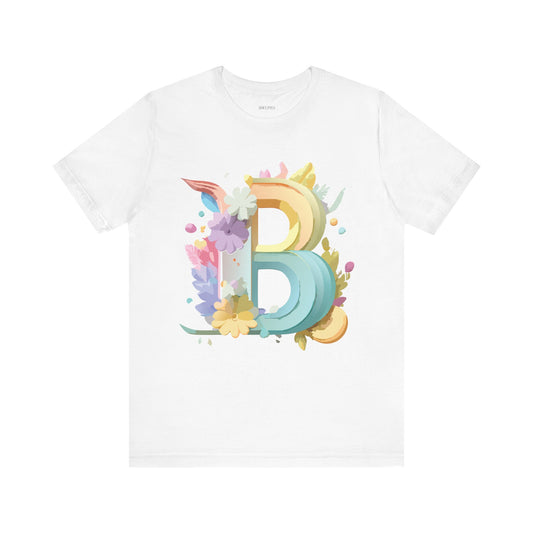 Letter Shirt, Letter B Shirt