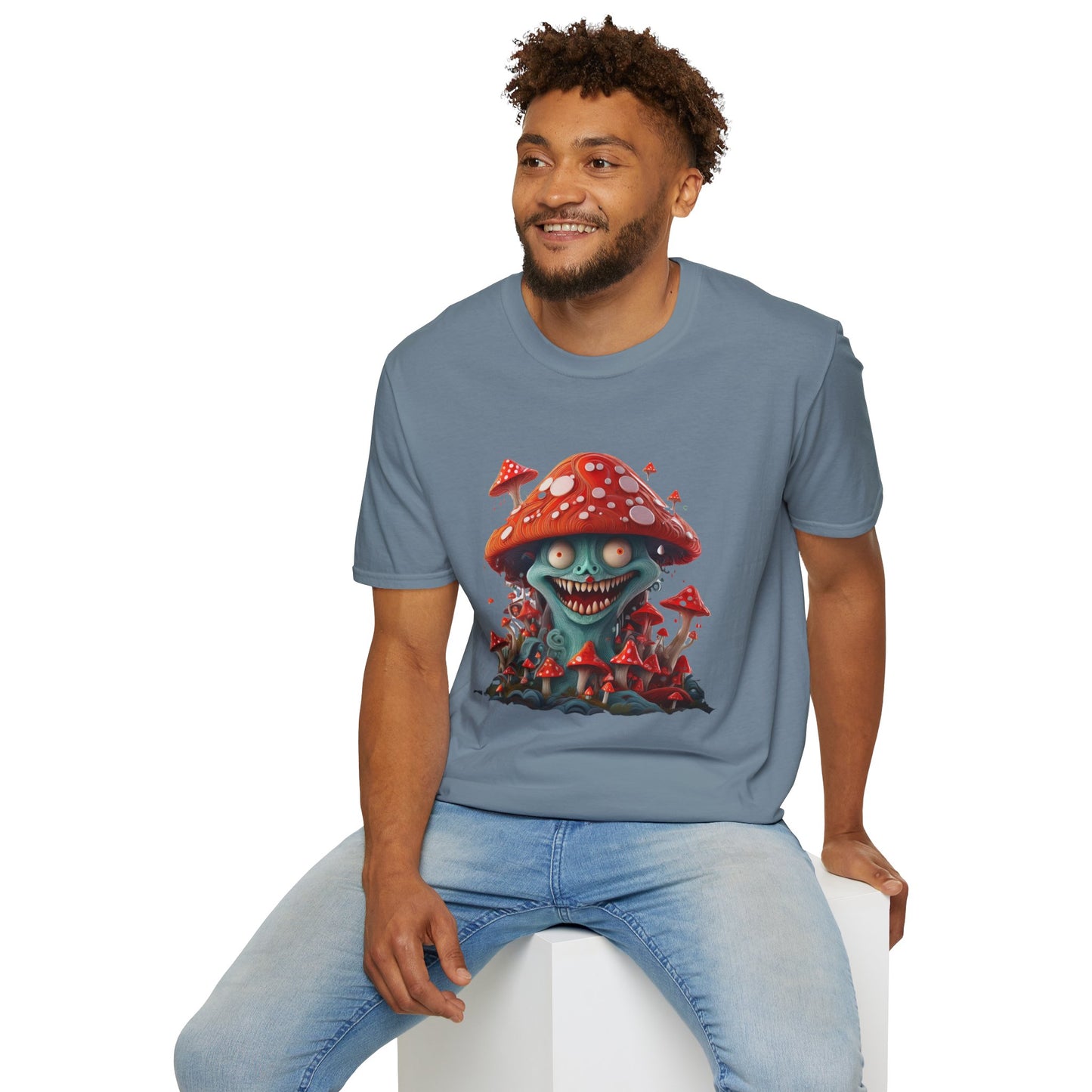 Mashroom Tee Shirt, Mashroom Shirt, Shirt with Funny Mashroom, Shirt with Fungus