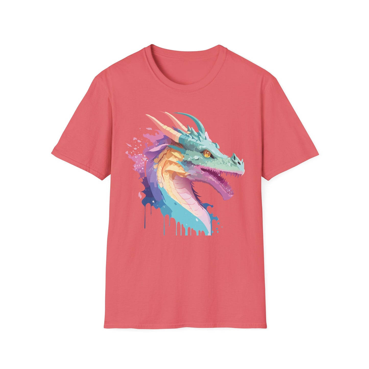 Dragon T Shirt, Dragon Shirt, Shirt with Animals, Animal Shirt
