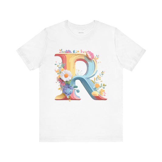 Letter Shirt, Letter R Shirt