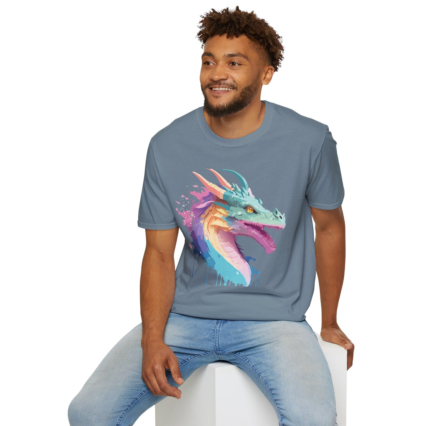Dragon T Shirt, Dragon Shirt, Shirt with Animals, Animal Shirt