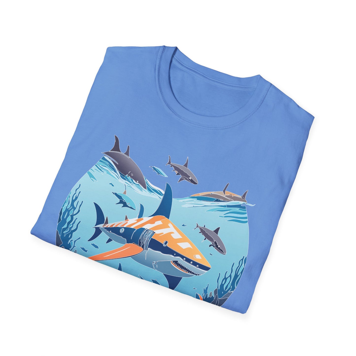 Ocean Tee Shirt, Ocean Shirt, Shirt with Ocean, U boat Tees, Shirt with U-Boat