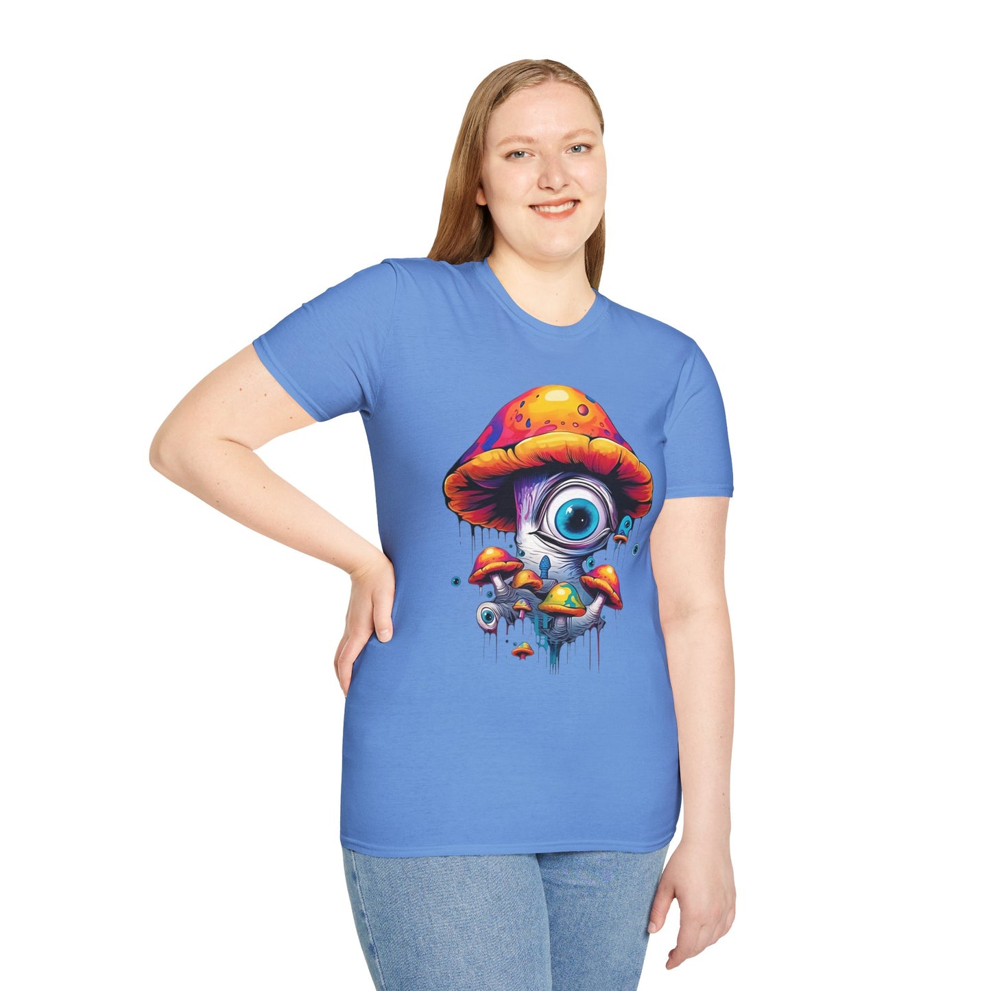 Mashroom Tee Shirt, Mashroom Shirt, Shirt with Funny Mashroom, Shirt with Fungus