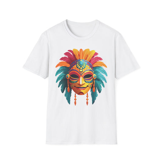 Mask Tee Shirt, Mask Shirt, Shirt with Mask, Masquerade Tees