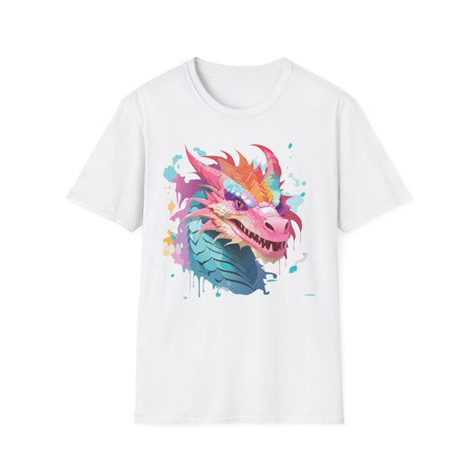 Dragon T Shirt, Dragon Shirt, Shirt with Animals, Animal Shirt