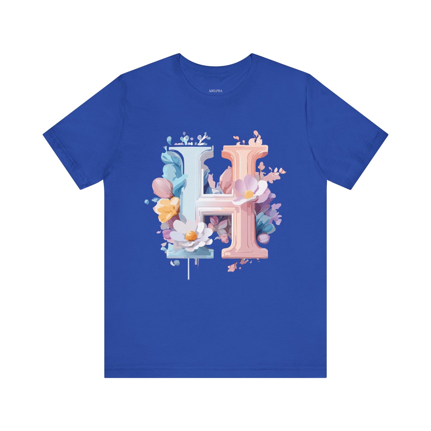 Letter Shirt, Letter H Shirt