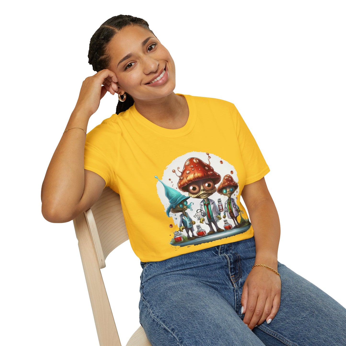 Mashroom Tee Shirt, Mashroom Shirt, Shirt with Funny Mashroom, Shirt with Fungus