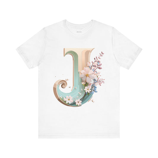 Letter Shirt, Letter J Shirt