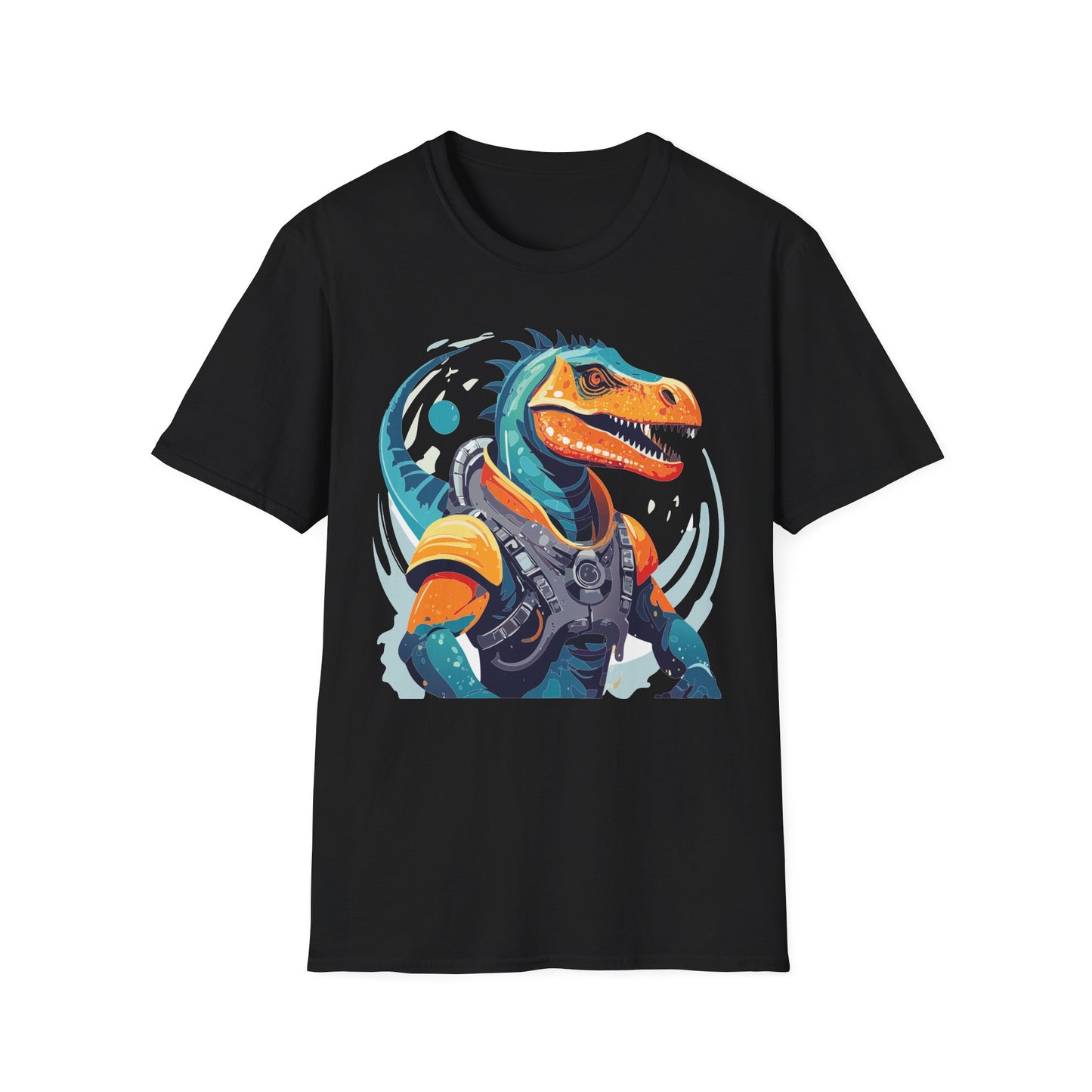 Gildan Alien Cosmos T Shirt Unisex Softstyle 64000 Cotton Tee With Alien Art Design Graphic Print