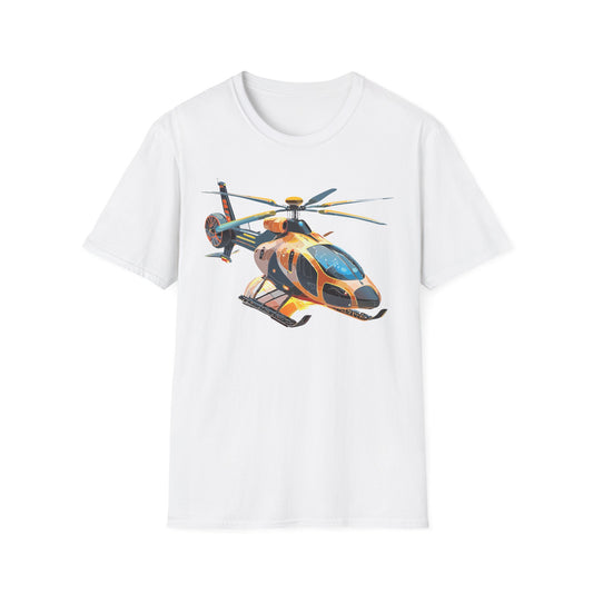 Chopper Shirt, Helicopter Shirt, Shirt with Helicopter, T Shirt with Chopper