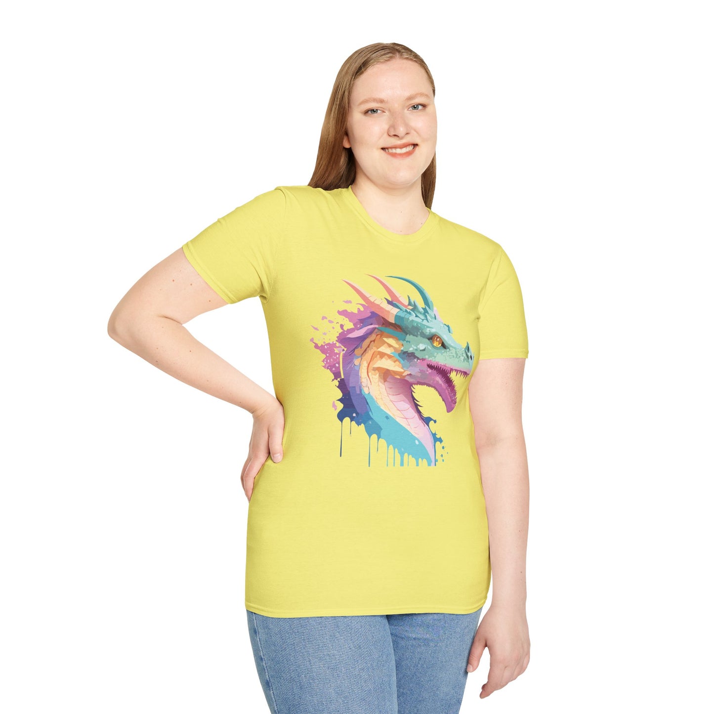 Dragon T Shirt, Dragon Shirt, Shirt with Animals, Animal Shirt