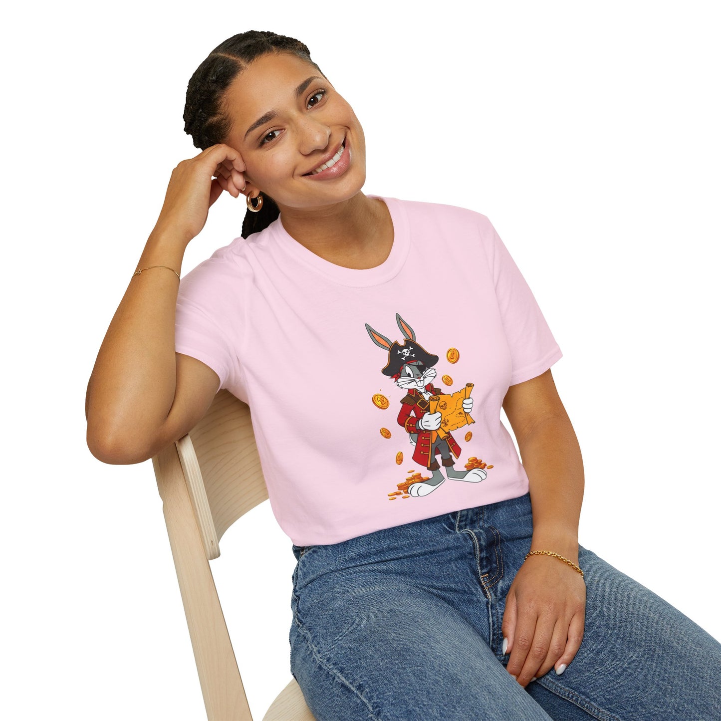 Bugs Bunny Shirt, Bugs Bunny T Shirt, Shirt with Bugs Bunny, T Shirt with Cartoon, Cartoon on T Shirt, Animation Shirt