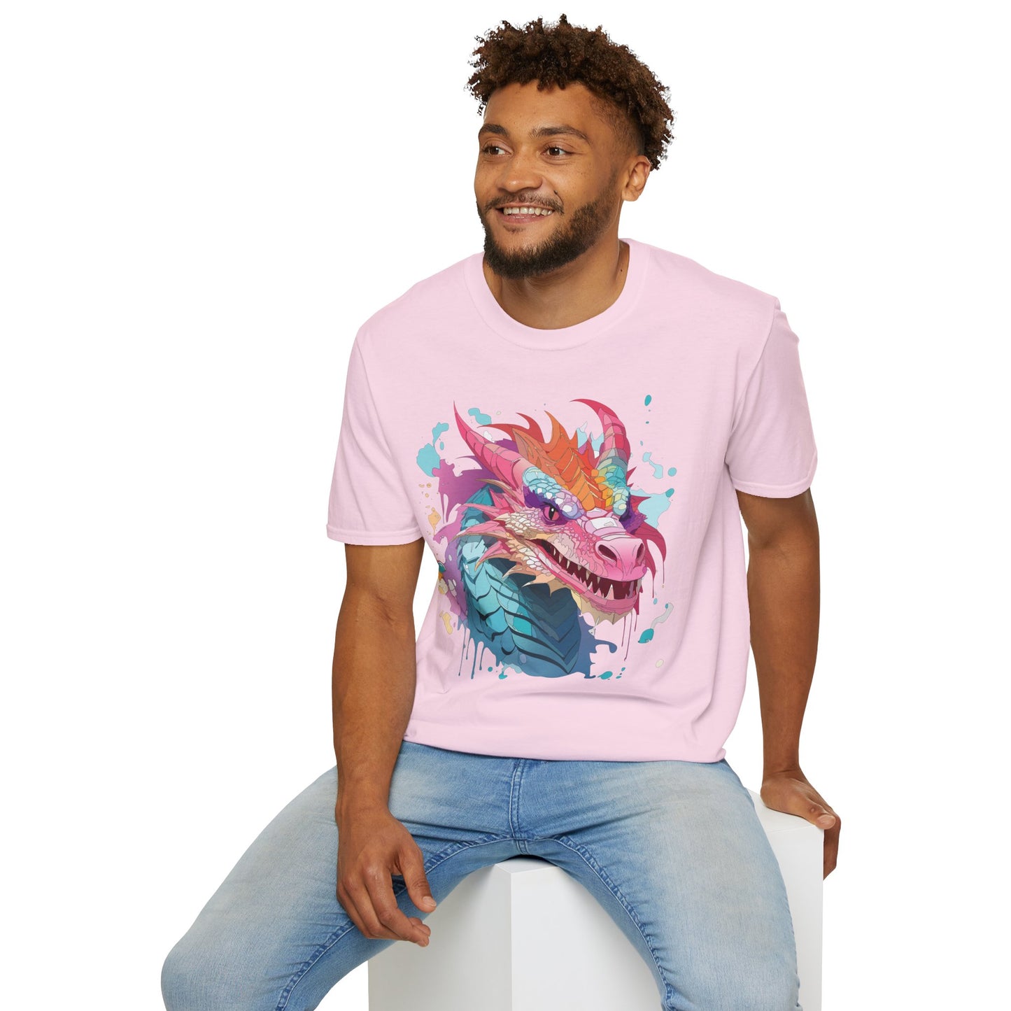 Dragon T Shirt, Dragon Shirt, Shirt with Animals, Animal Shirt
