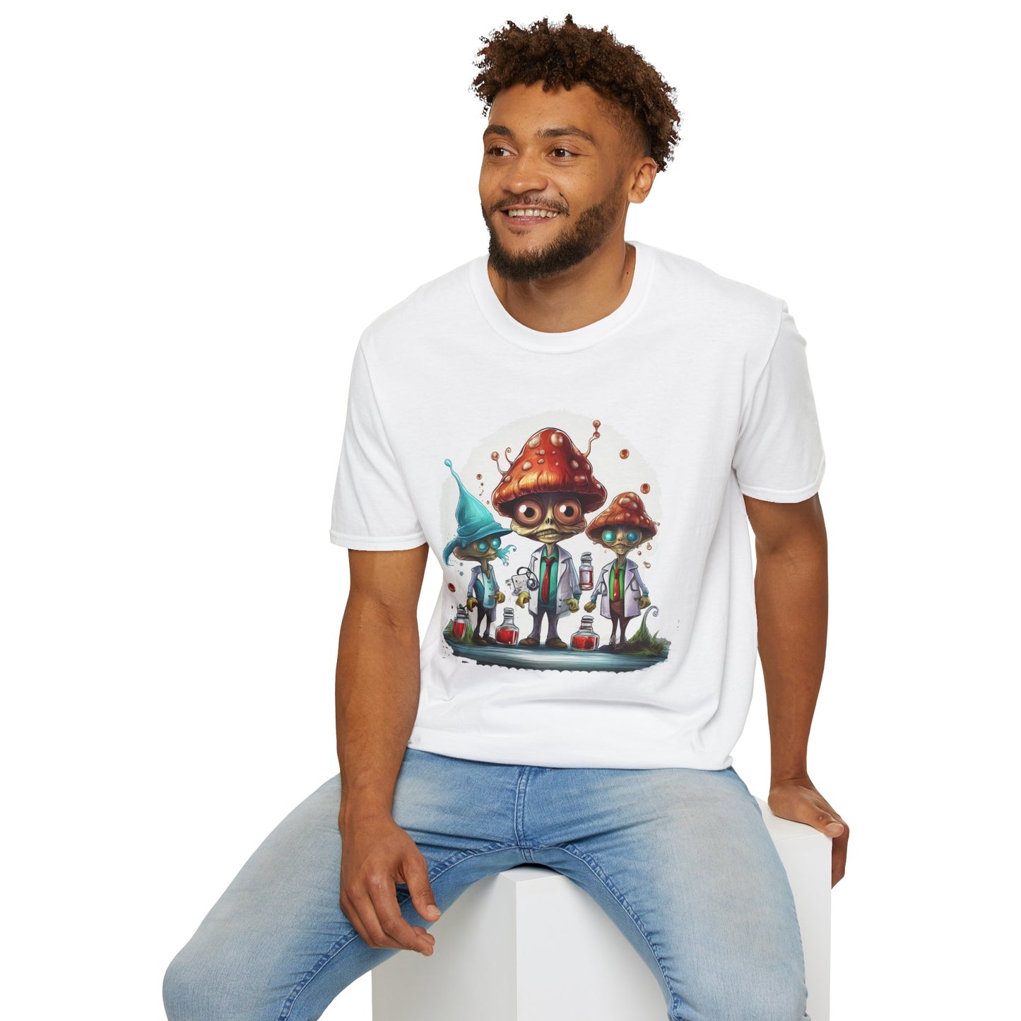 Mashroom Tee Shirt, Mashroom Shirt, Shirt with Funny Mashroom, Shirt with Fungus