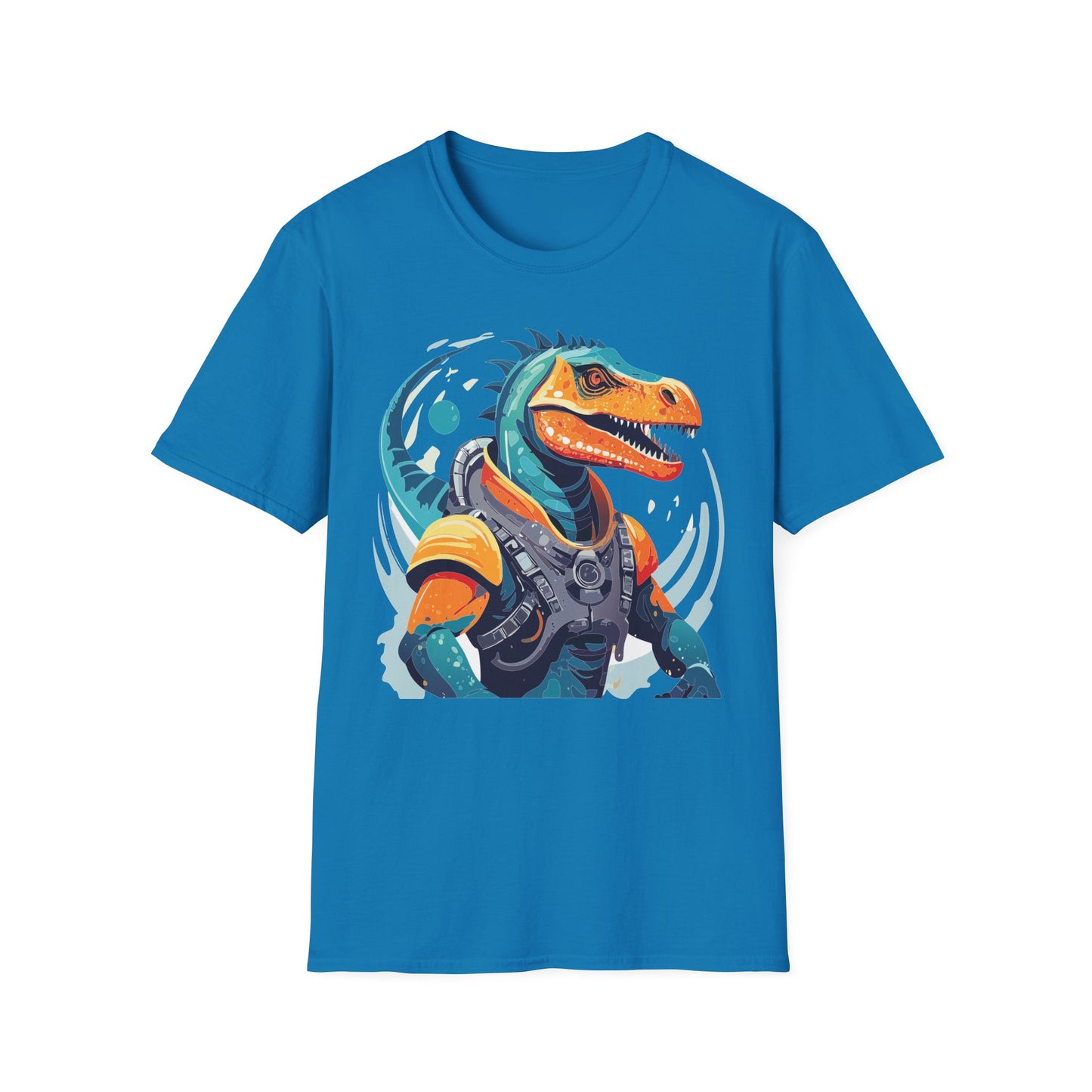 Gildan Alien Cosmos T Shirt Unisex Softstyle 64000 Cotton Tee With Alien Art Design Graphic Print