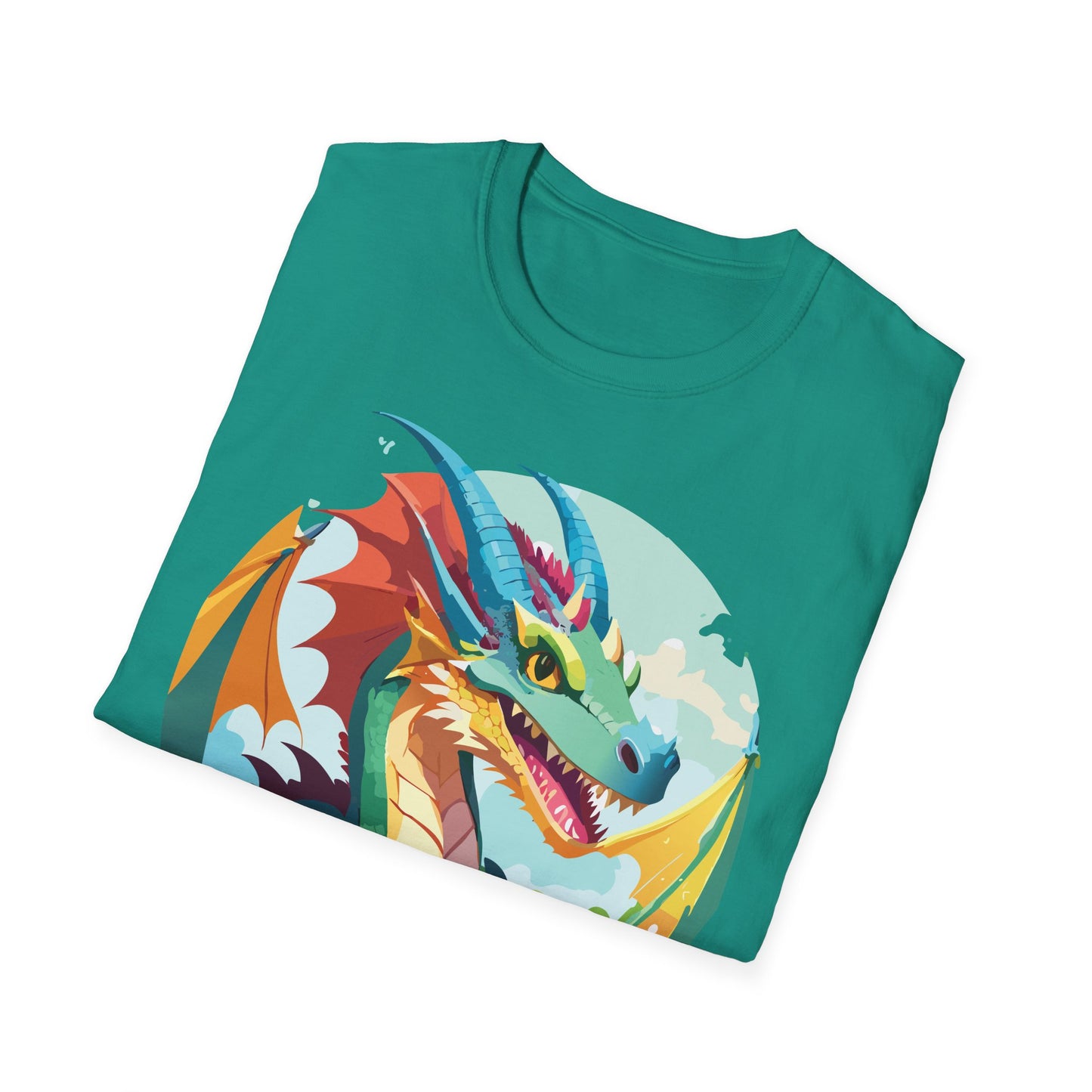 Dragon T Shirt, Dragon Shirt, Shirt with Animals, Animal Shirt