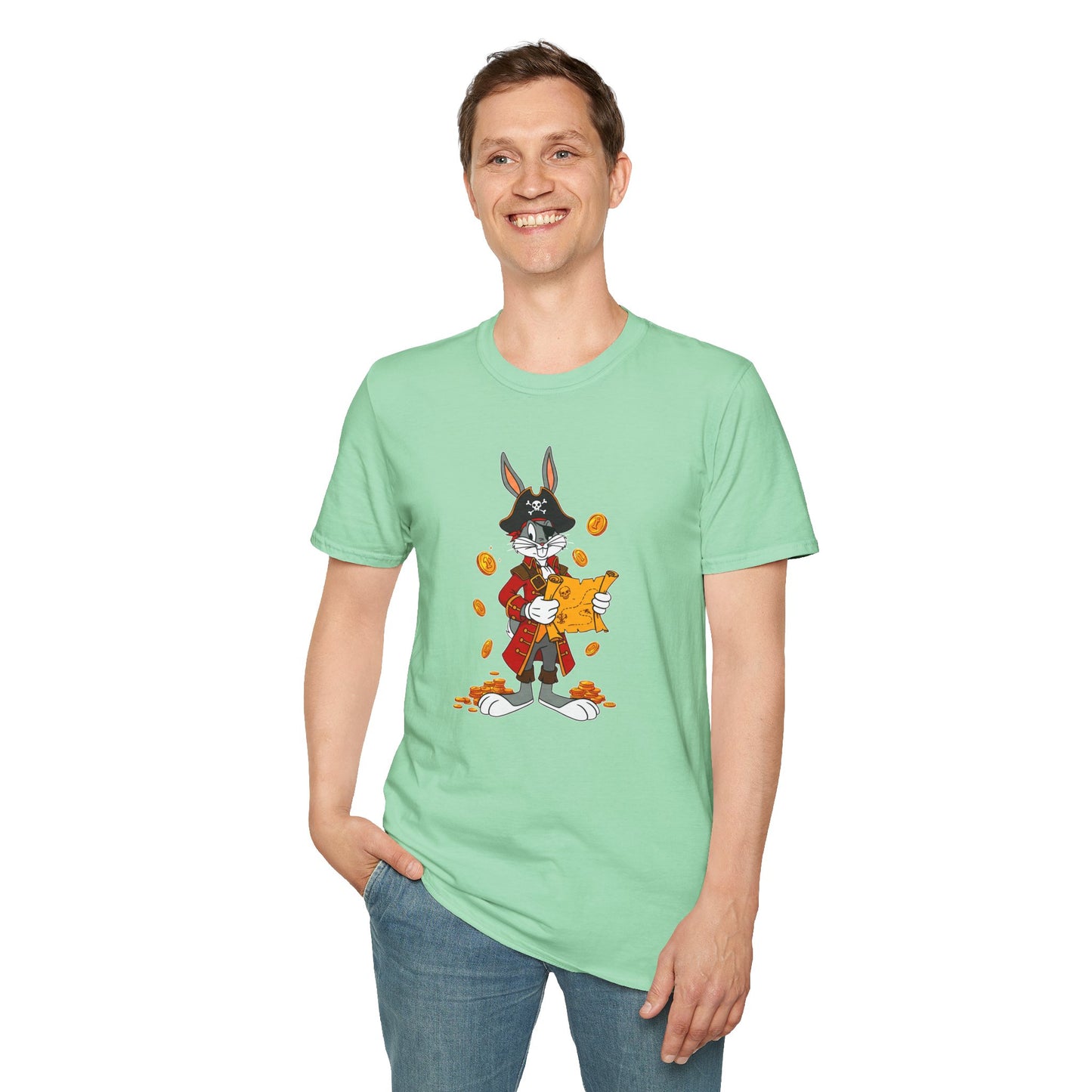 Bugs Bunny Shirt, Bugs Bunny T Shirt, Shirt with Bugs Bunny, T Shirt with Cartoon, Cartoon on T Shirt, Animation Shirt