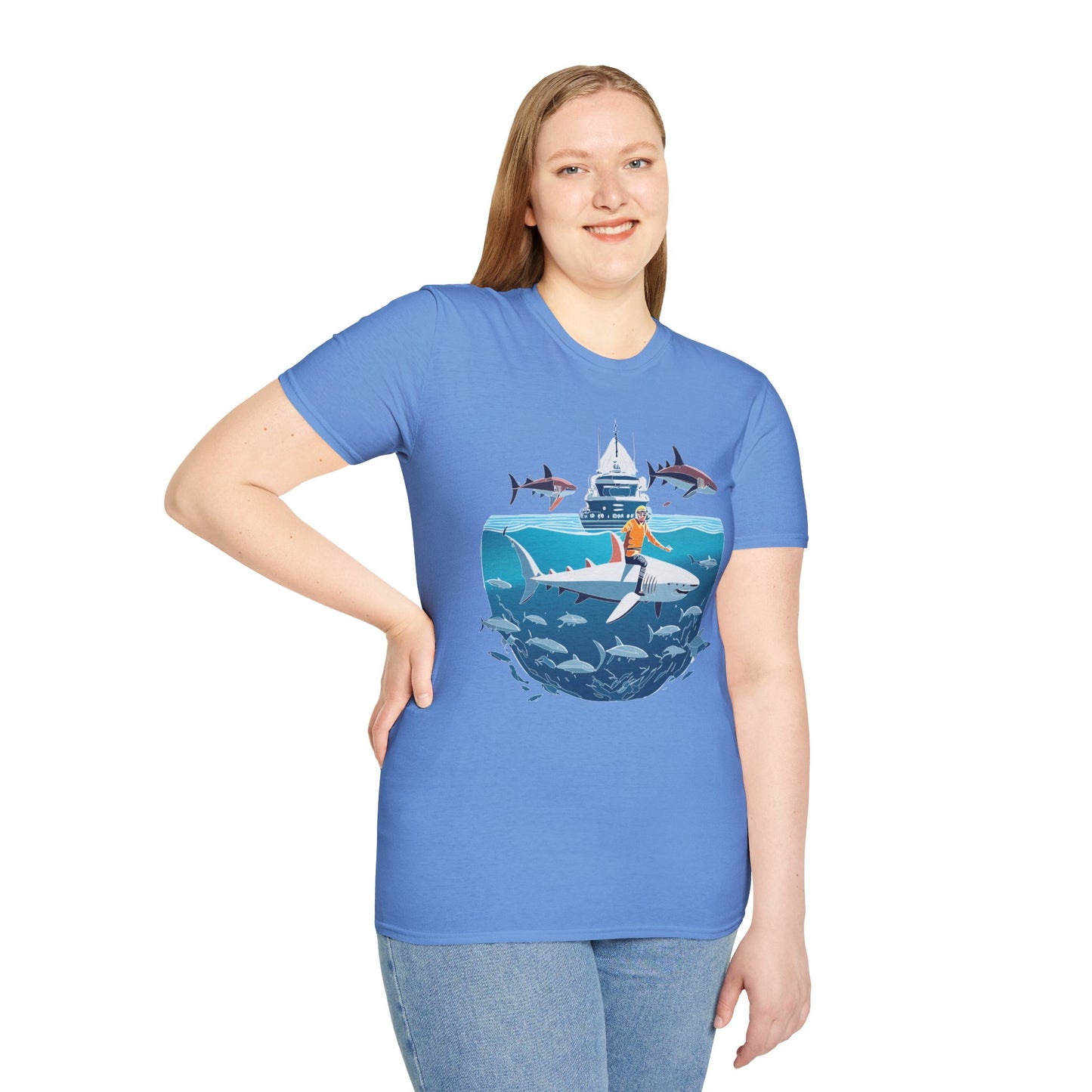 Ocean Tee Shirt, Ocean Shirt, Shirt with Ocean, U boat Tees, Shirt with U-Boat