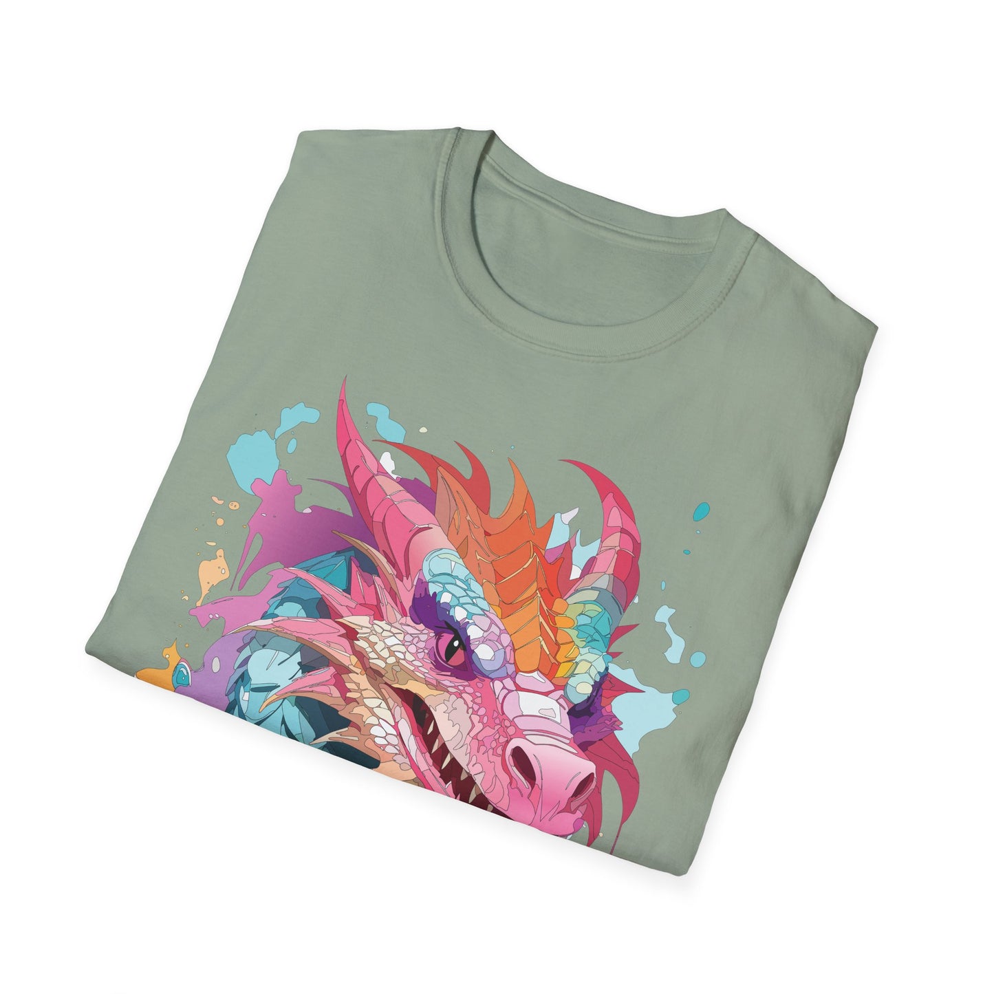 Dragon T Shirt, Dragon Shirt, Shirt with Animals, Animal Shirt