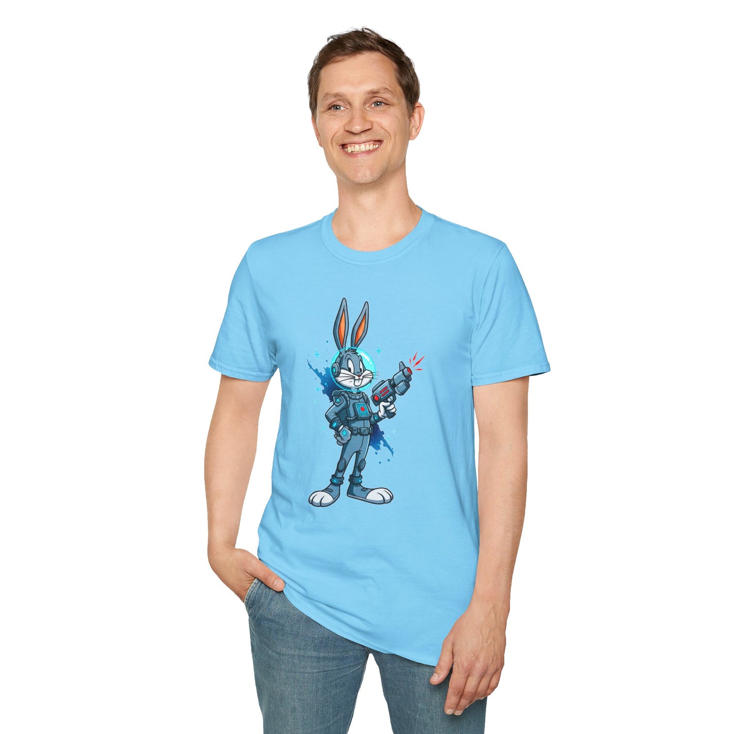 Bugs Bunny Shirt, Bugs Bunny T Shirt, Shirt with Bugs Bunny, T Shirt with Cartoon, Cartoon on T Shirt, Animation Shirt