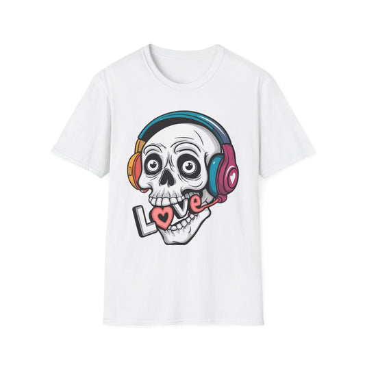 Skull Tee Shirt, Skeleton Shirt, Shirt with Skull, Shirt with Skeleton