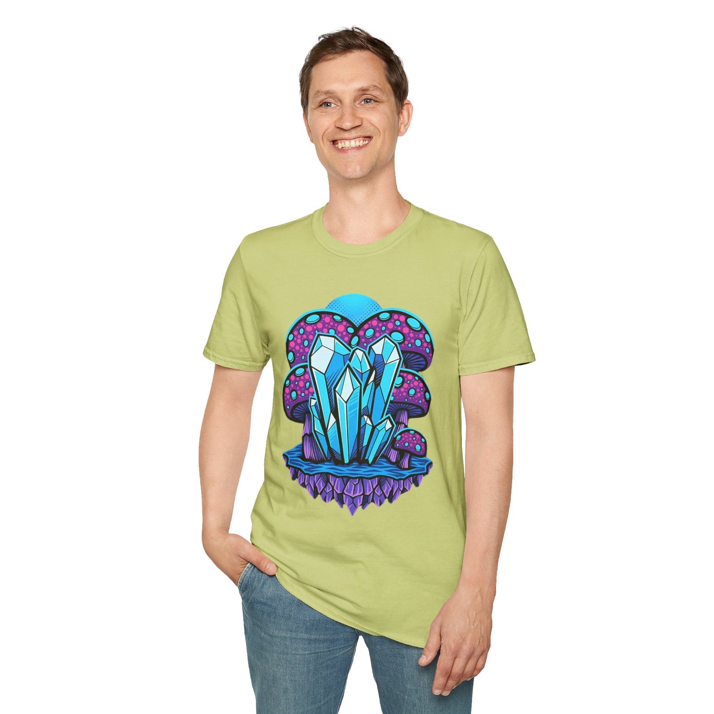 Mashroom Tee Shirt, Mashroom Shirt, Shirt with Funny Mashroom, Shirt with Fungus