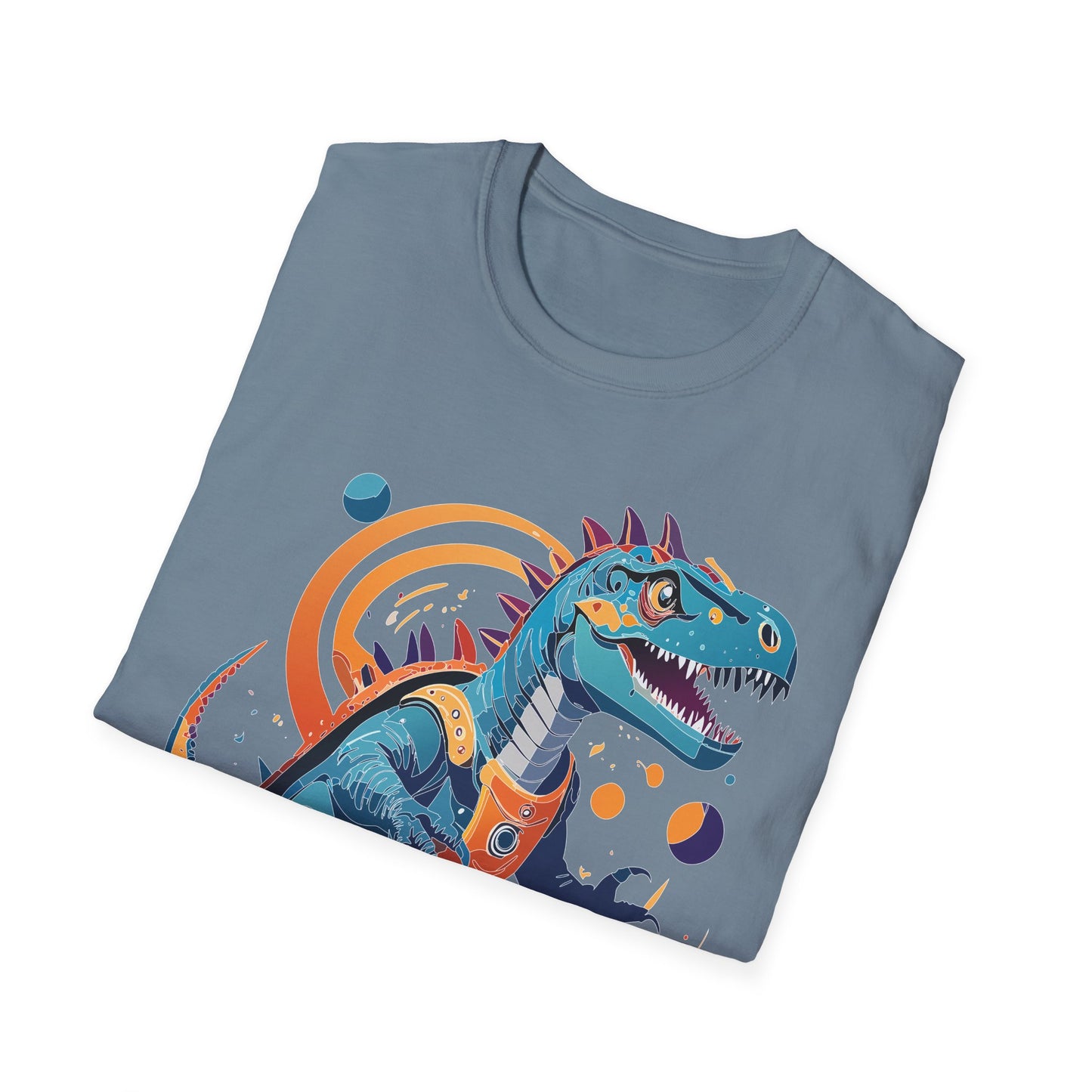 Unisex Alien T Shirt Cosmos Tee With Alien Design Gildan Softstyle 64000 Ring Spun Cotton