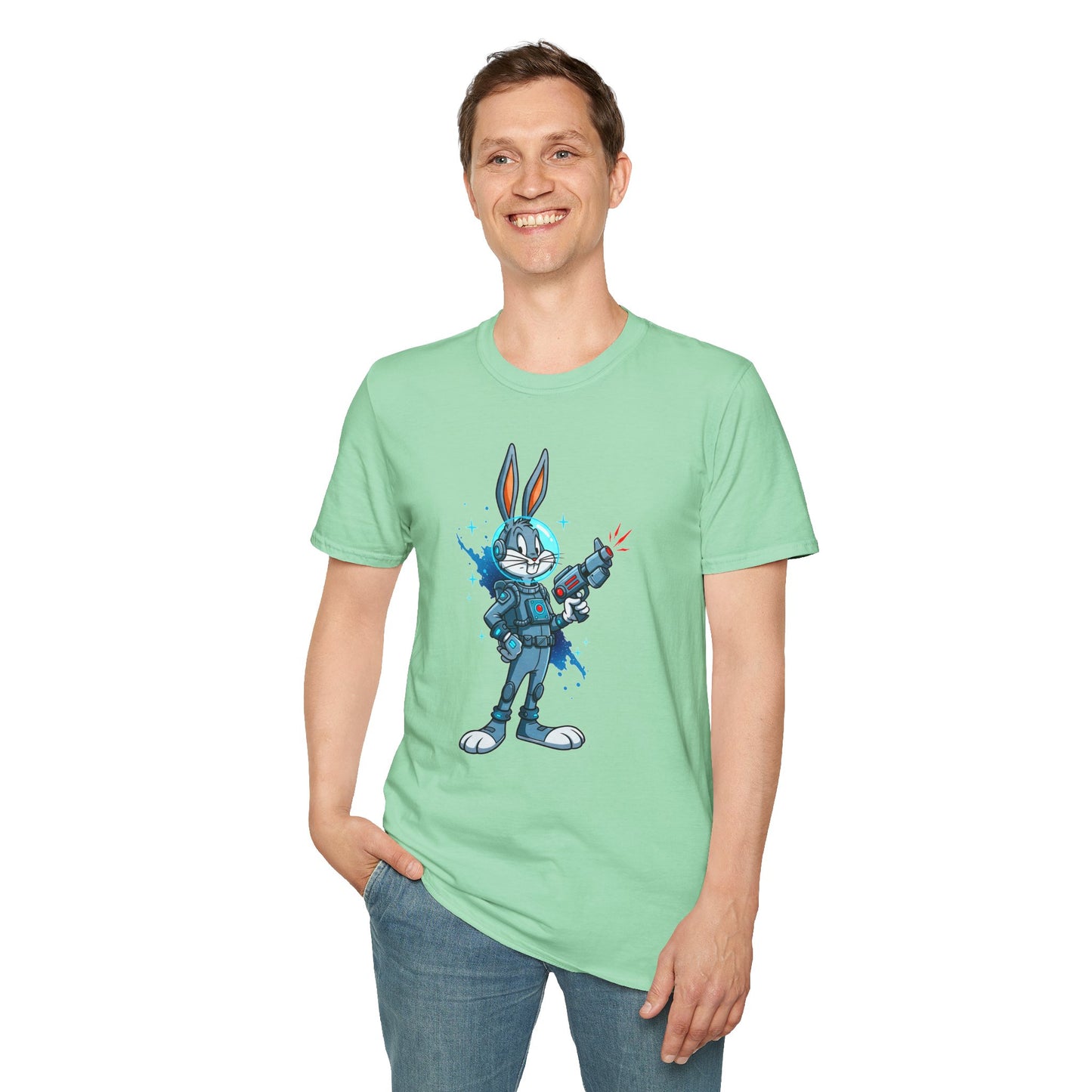Bugs Bunny Shirt, Bugs Bunny T Shirt, Shirt with Bugs Bunny, T Shirt with Cartoon, Cartoon on T Shirt, Animation Shirt