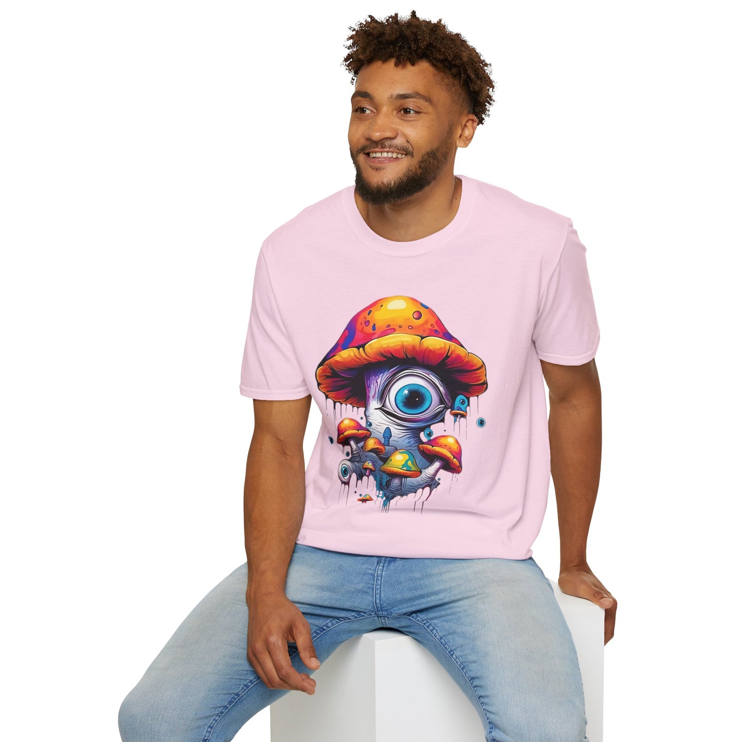 Mashroom Tee Shirt, Mashroom Shirt, Shirt with Funny Mashroom, Shirt with Fungus