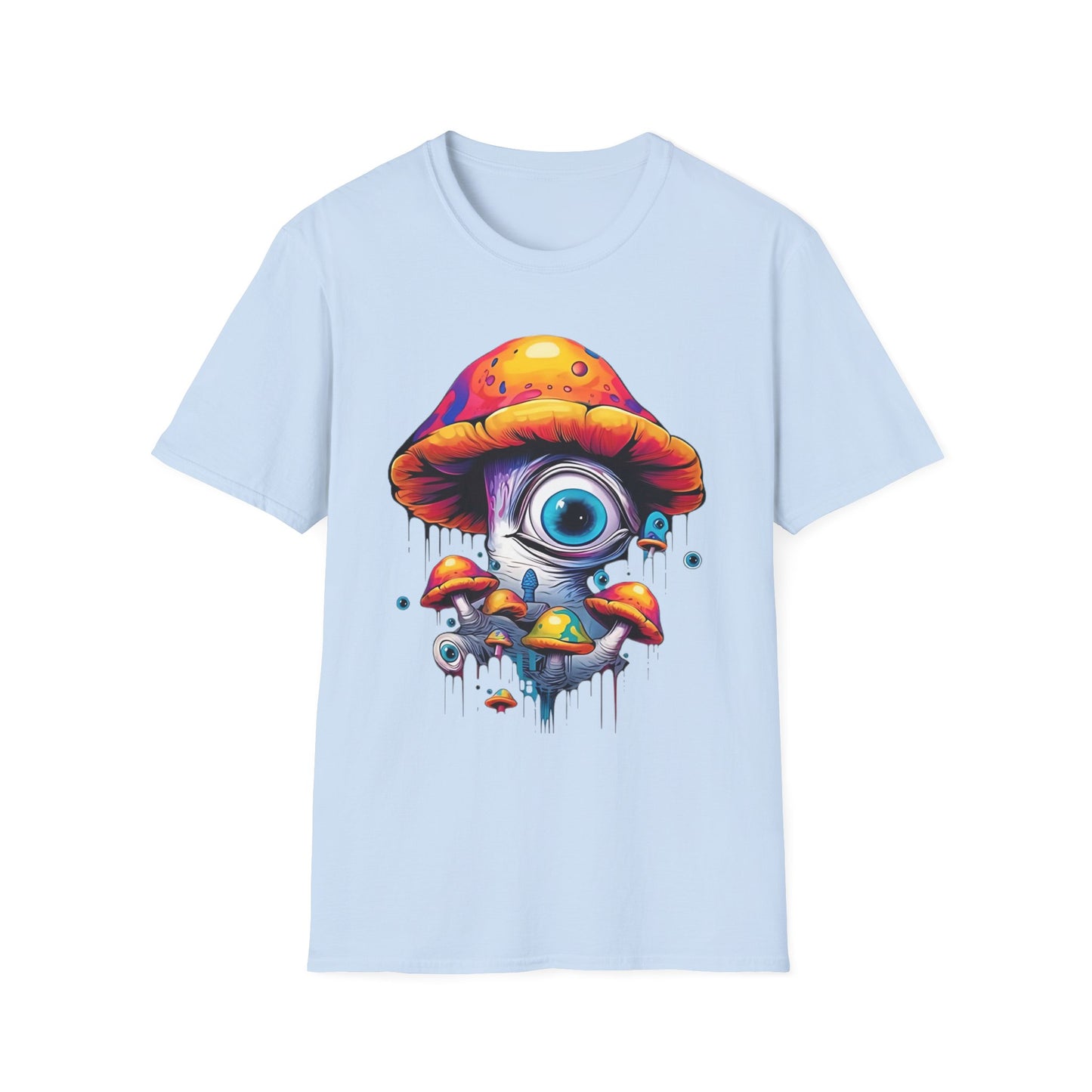 Mashroom Tee Shirt, Mashroom Shirt, Shirt with Funny Mashroom, Shirt with Fungus