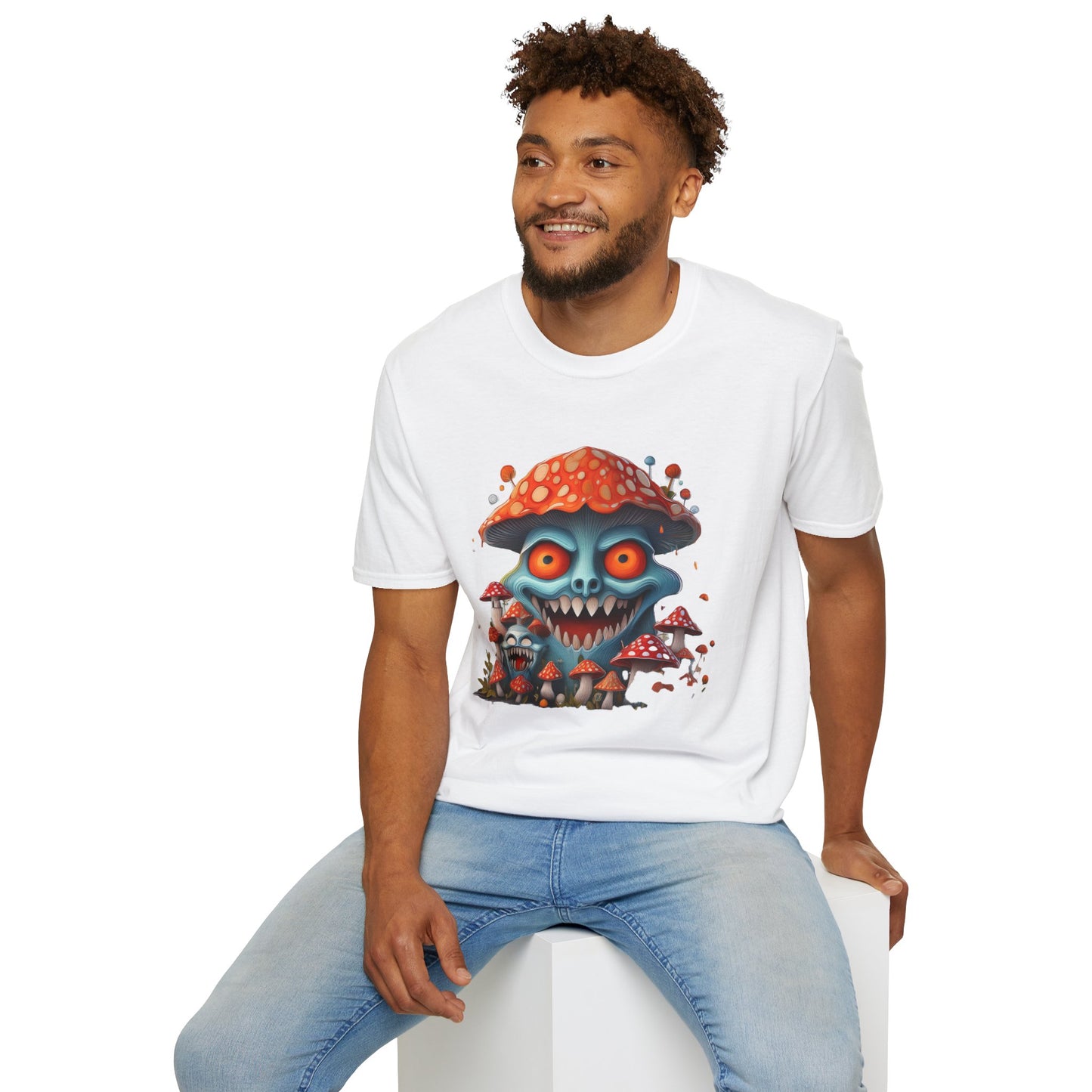 Mashroom Tee Shirt, Mashroom Shirt, Shirt with Funny Mashroom, Shirt with Fungus