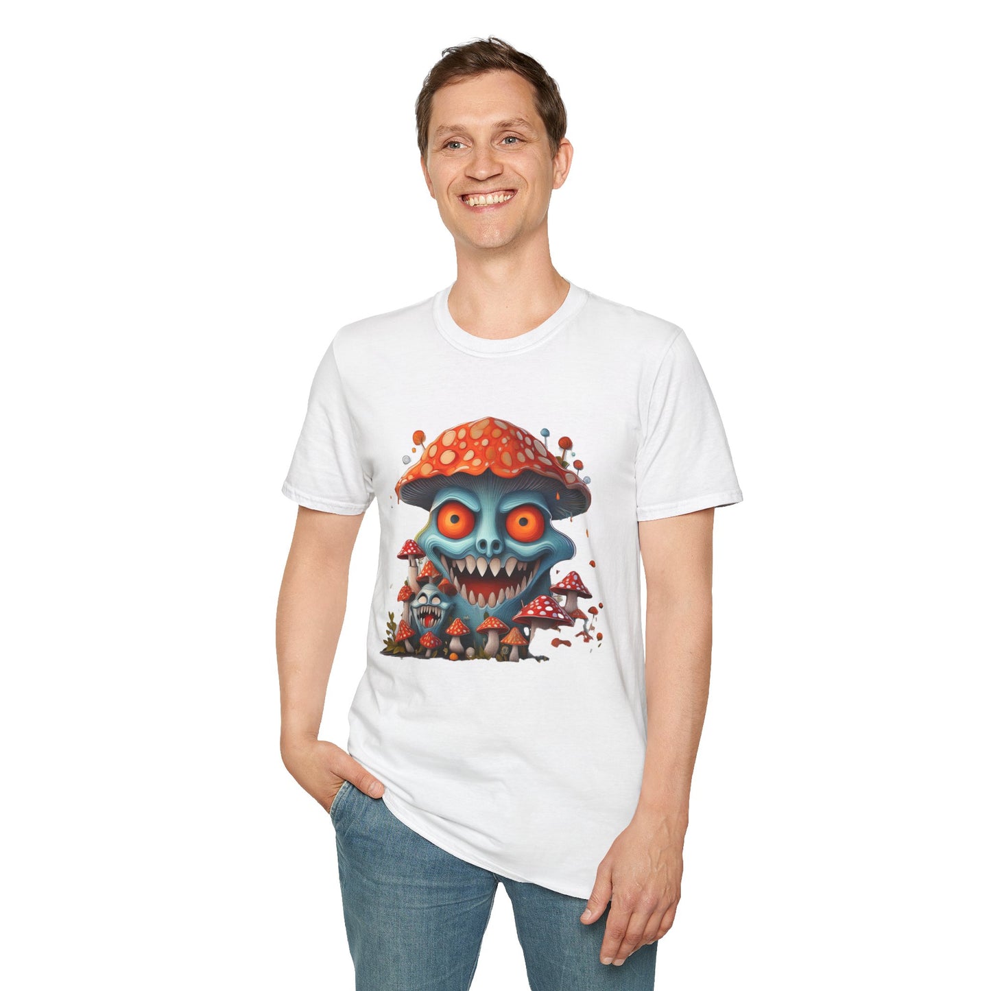 Mashroom Tee Shirt, Mashroom Shirt, Shirt with Funny Mashroom, Shirt with Fungus