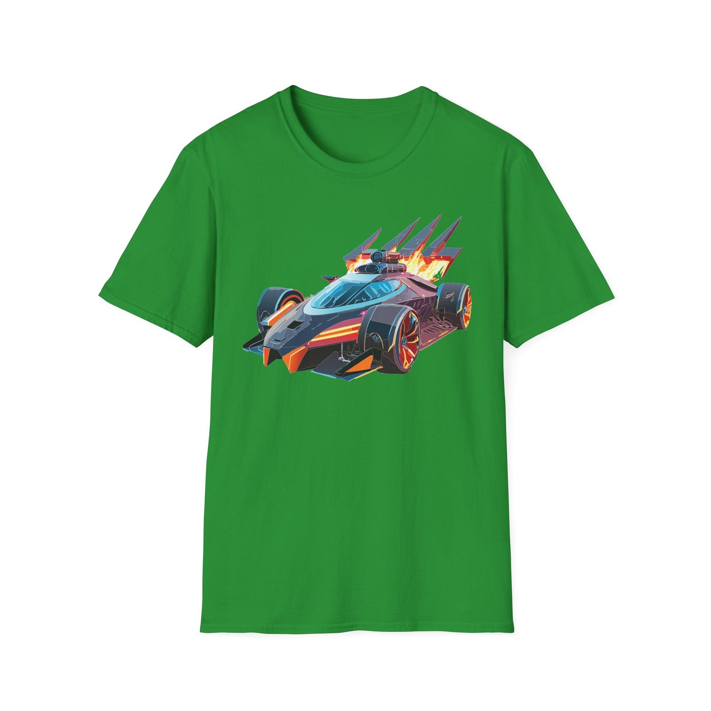 Car T Shirt Unisex Softstyle Cotton Tee With Cars Graphic Hot Wheels Design For Men Women