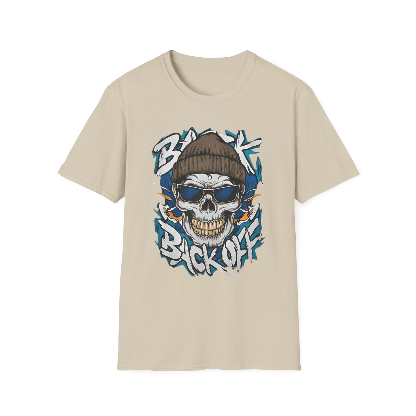 Gildan Softstyle Skull Tee Shirt Unisex Skeleton Design 100 Percent Cotton Graphic Tee