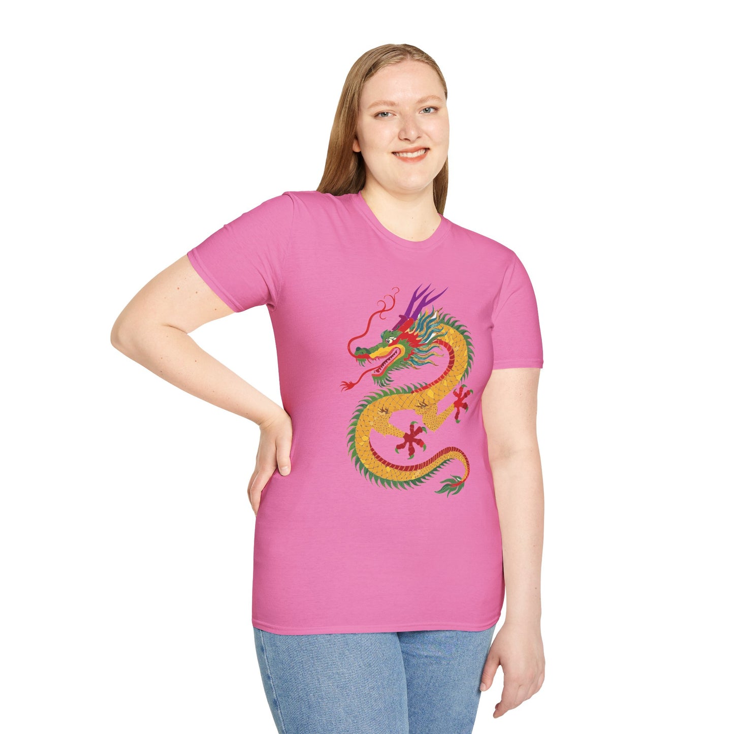 Dragon T Shirt, Dragon Shirt, Shirt with Animals, Animal Shirt