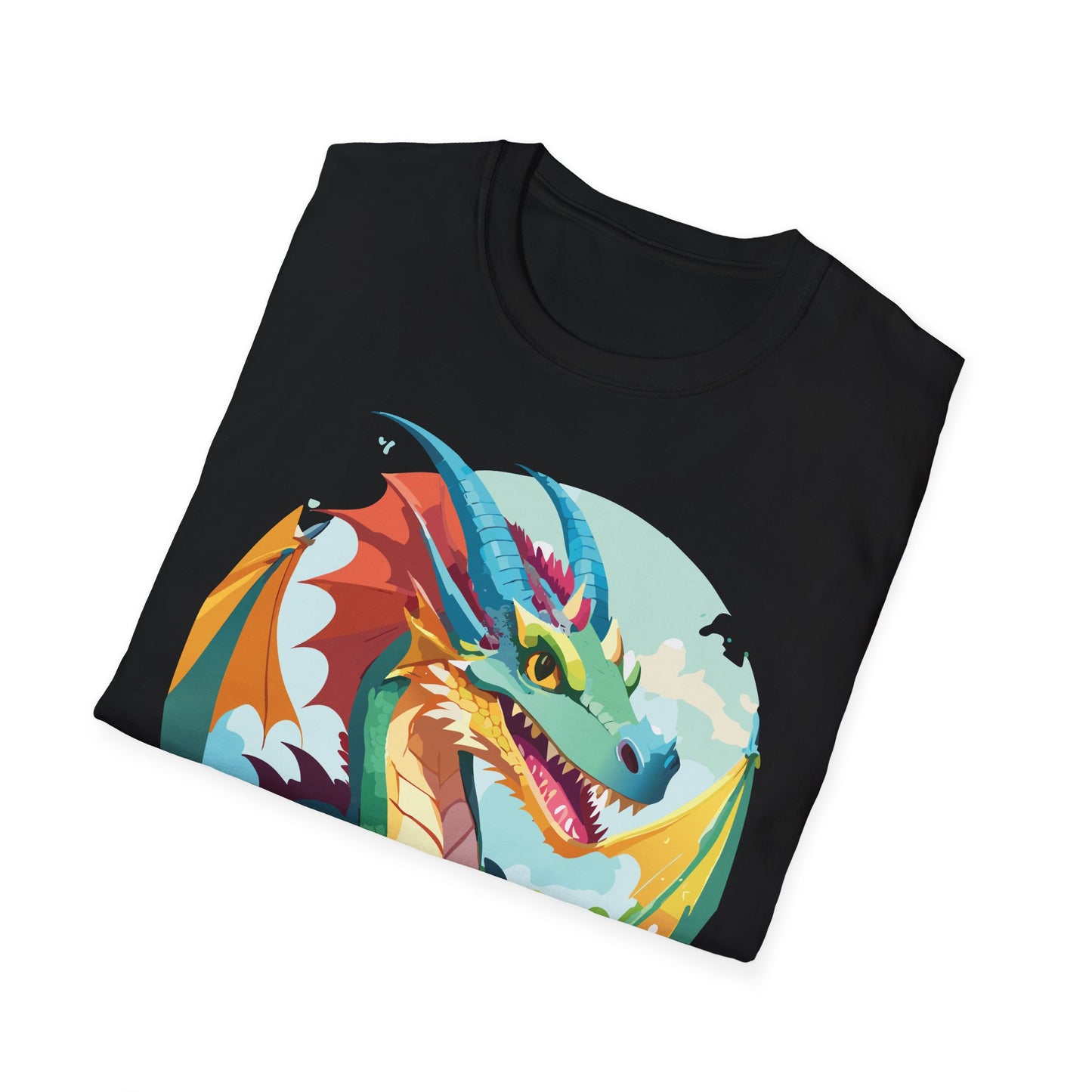 Dragon T Shirt, Dragon Shirt, Shirt with Animals, Animal Shirt