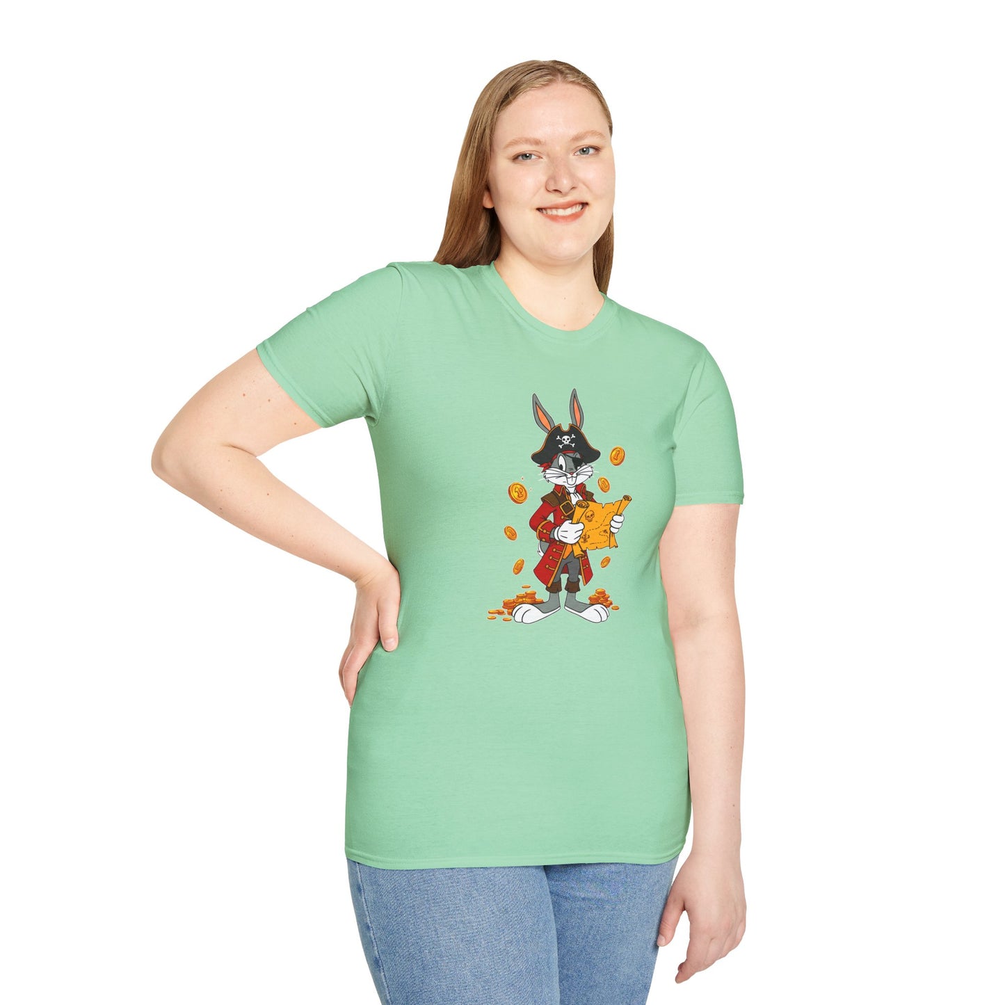 Bugs Bunny Shirt, Bugs Bunny T Shirt, Shirt with Bugs Bunny, T Shirt with Cartoon, Cartoon on T Shirt, Animation Shirt