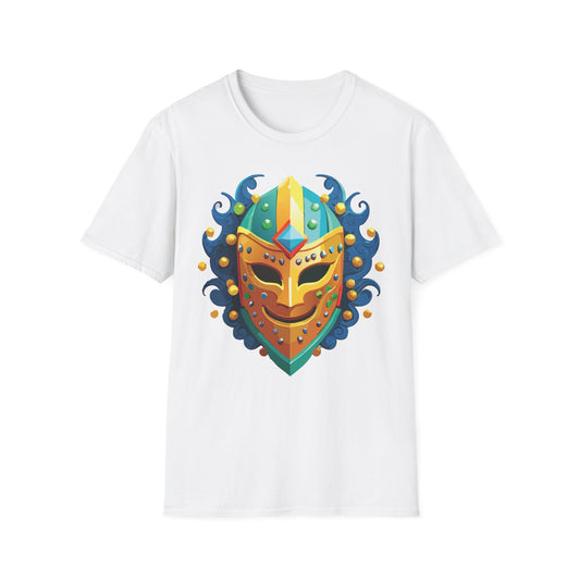 Mask Tee Shirt, Mask Shirt, Shirt with Mask, Masquerade Tees