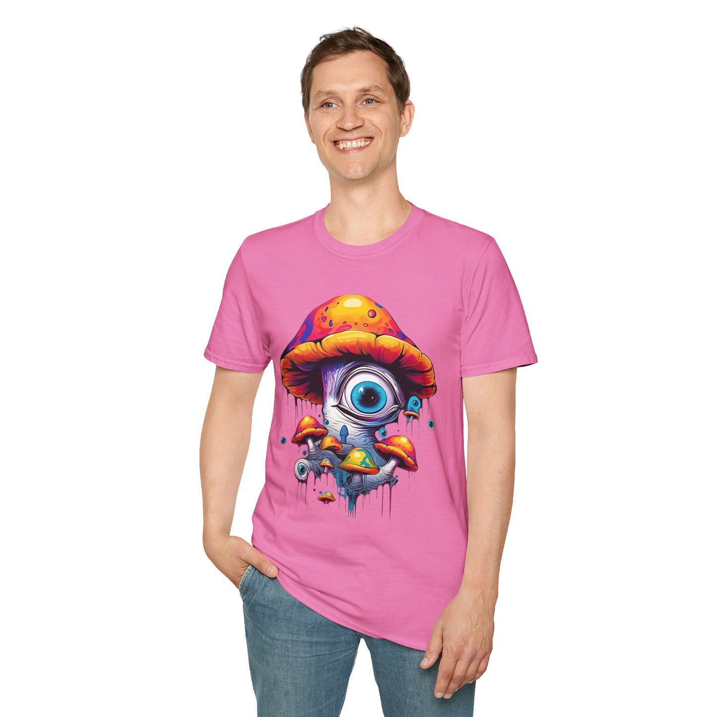 Mashroom Tee Shirt, Mashroom Shirt, Shirt with Funny Mashroom, Shirt with Fungus