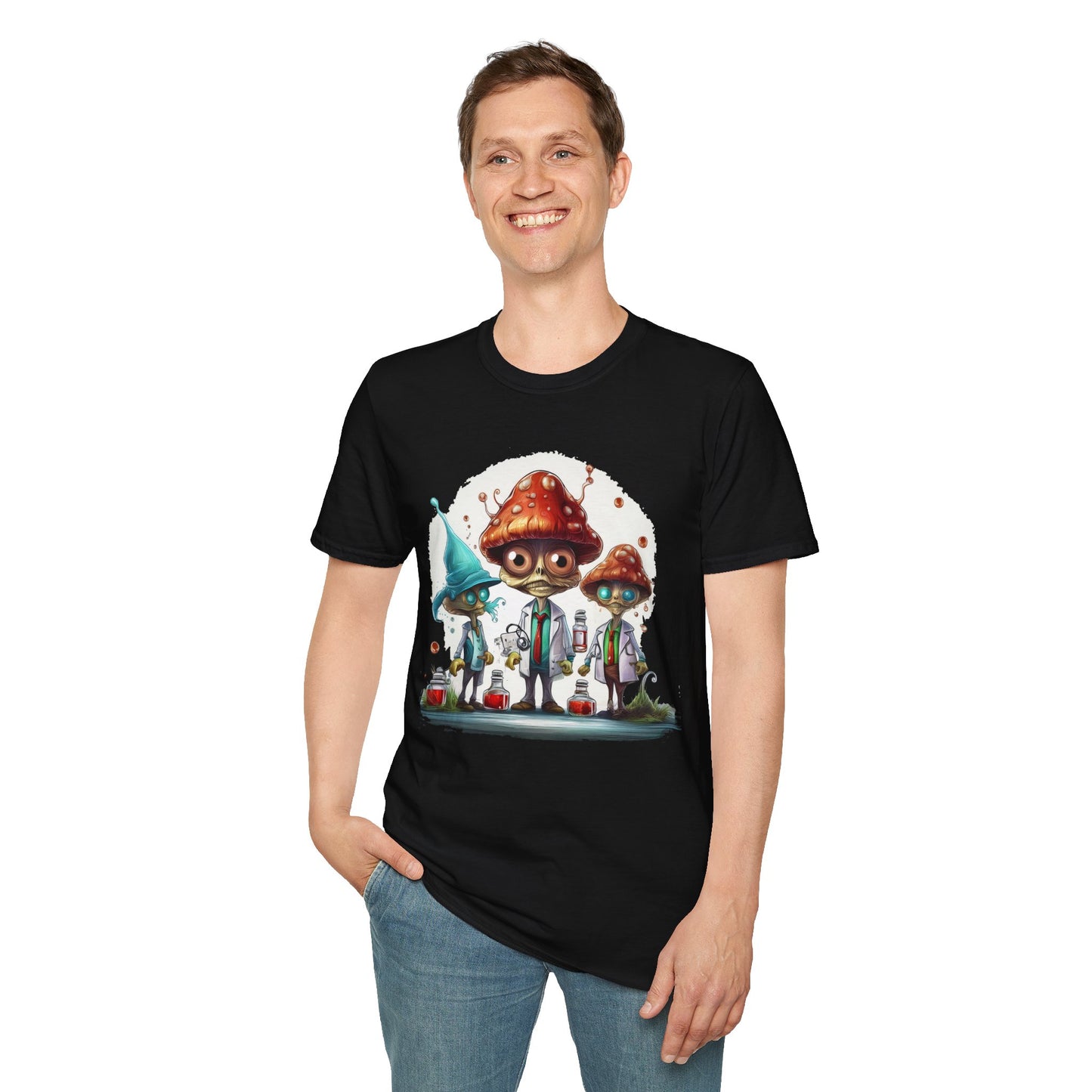 Mashroom Tee Shirt, Mashroom Shirt, Shirt with Funny Mashroom, Shirt with Fungus