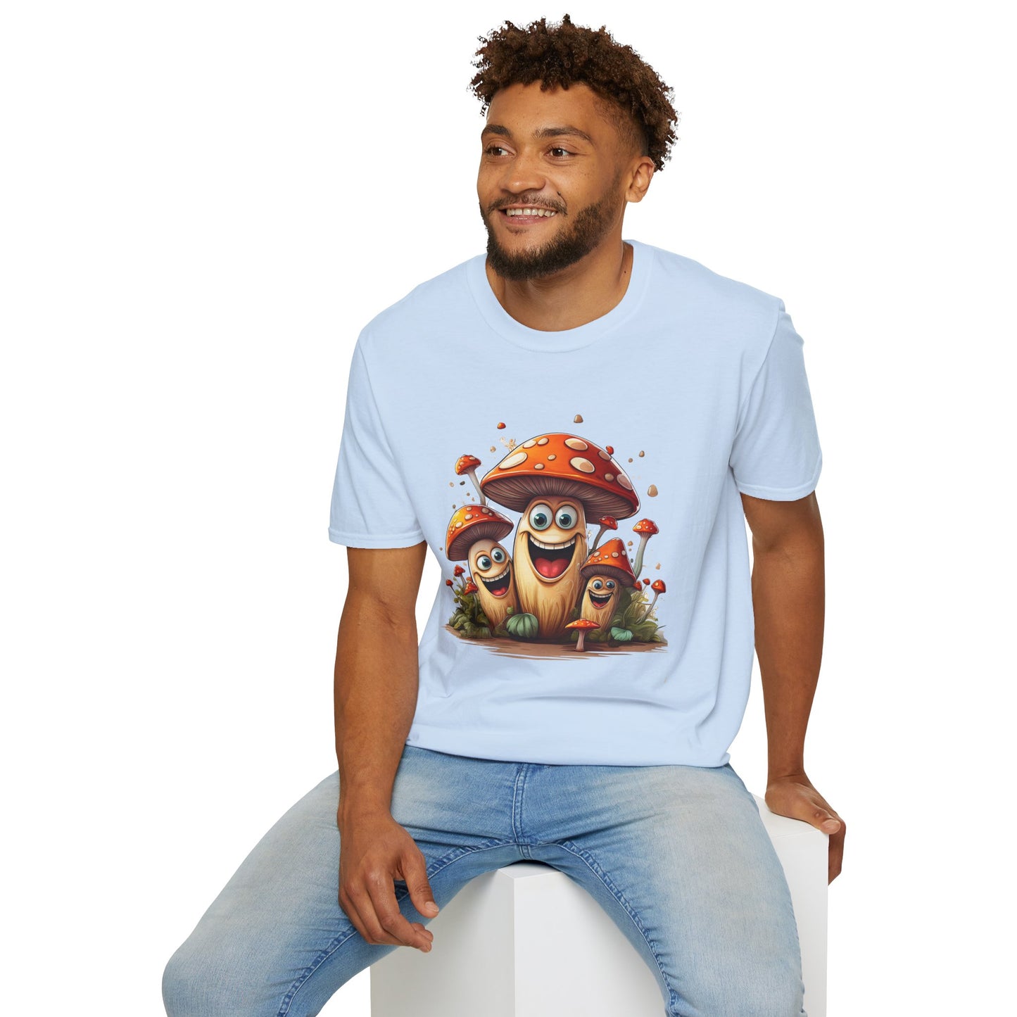 Mashroom Tee Shirt, Mashroom Shirt, Shirt with Funny Mashroom, Shirt with Fungus