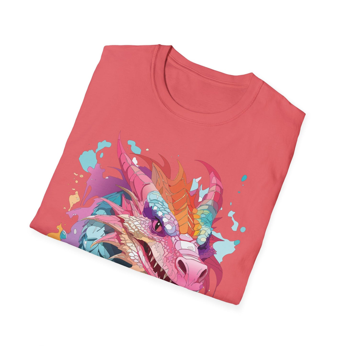 Dragon T Shirt, Dragon Shirt, Shirt with Animals, Animal Shirt