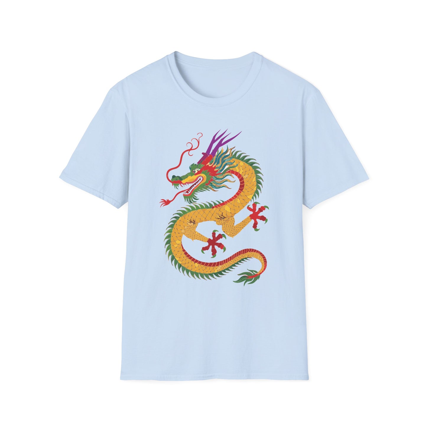Dragon T Shirt, Dragon Shirt, Shirt with Animals, Animal Shirt