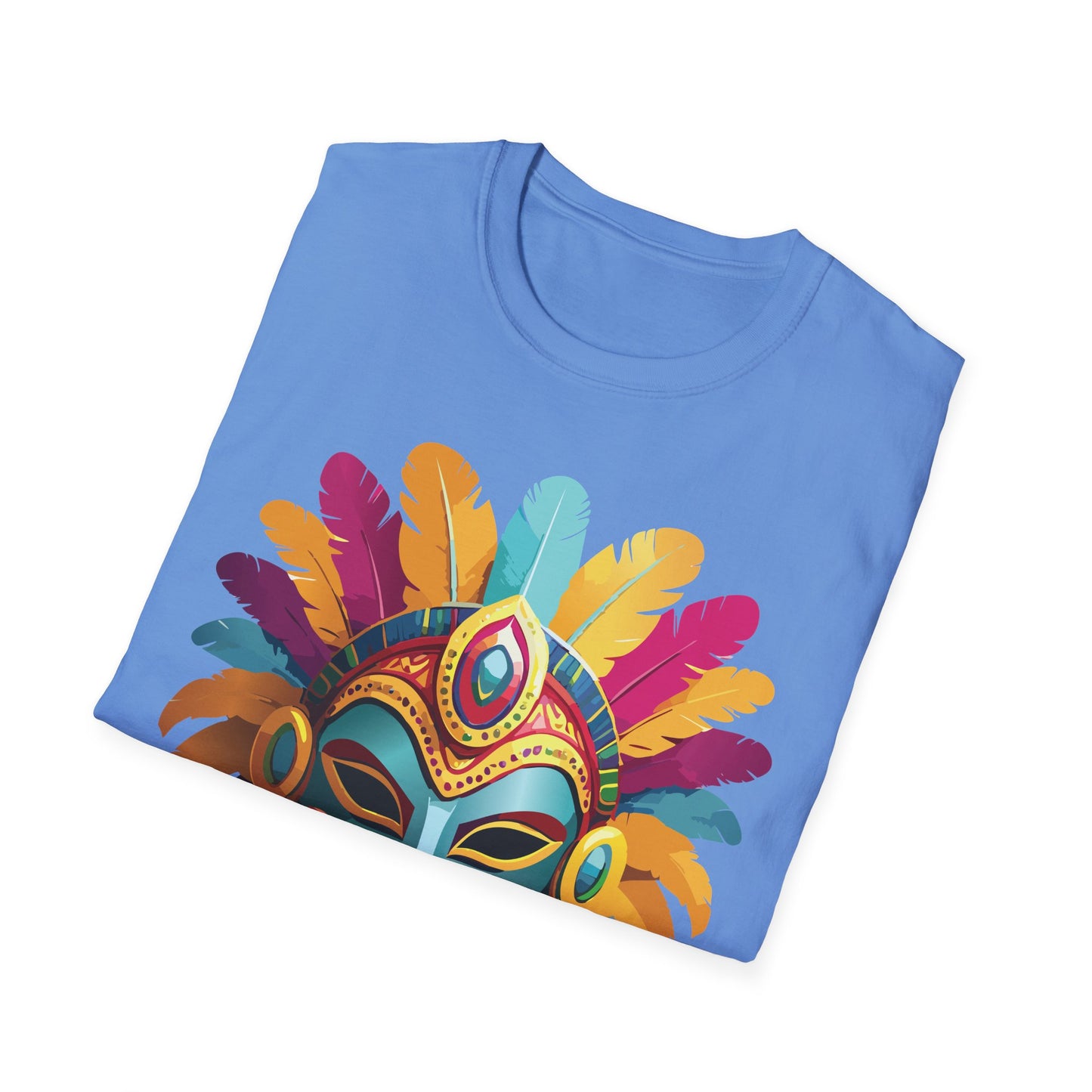 Mask Tee Shirt, Mask Shirt, Shirt with Mask, Masquerade Tees