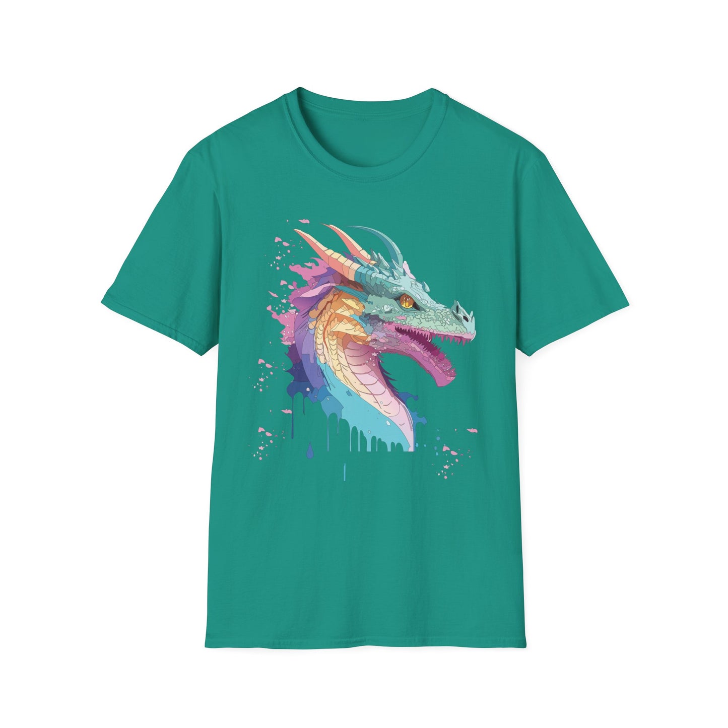 Dragon T Shirt, Dragon Shirt, Shirt with Animals, Animal Shirt