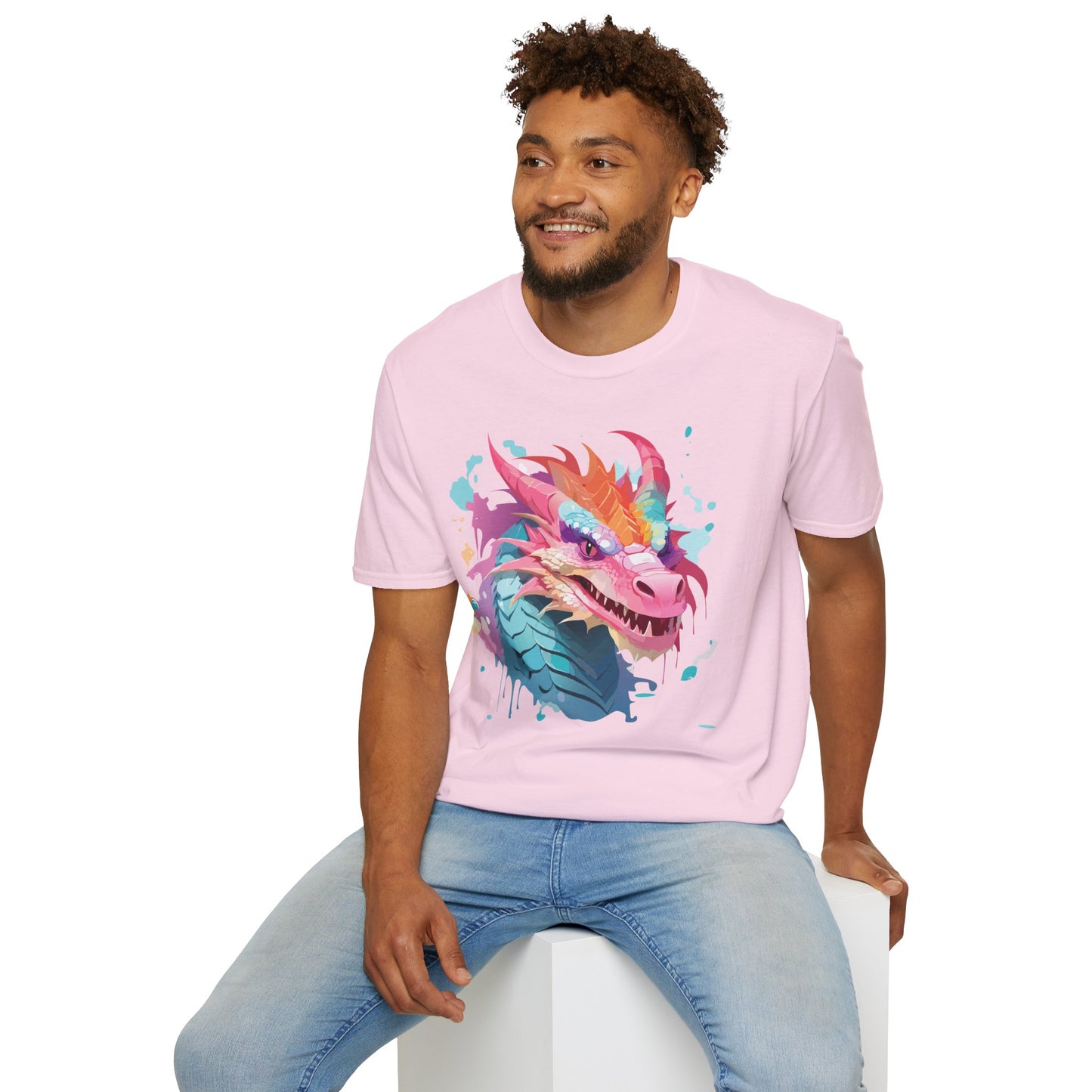 Dragon T Shirt, Dragon Shirt, Shirt with Animals, Animal Shirt