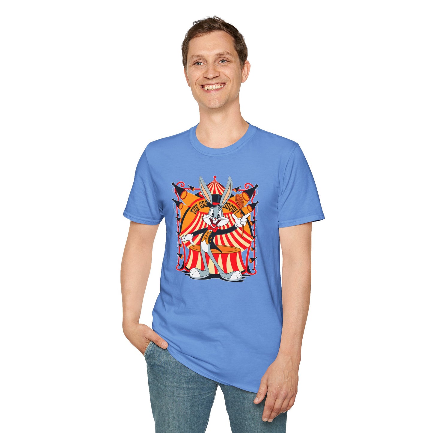 Bugs Bunny Shirt, Bugs Bunny T Shirt, Shirt with Bugs Bunny, T Shirt with Cartoon, Cartoon on T Shirt, Animation Shirt