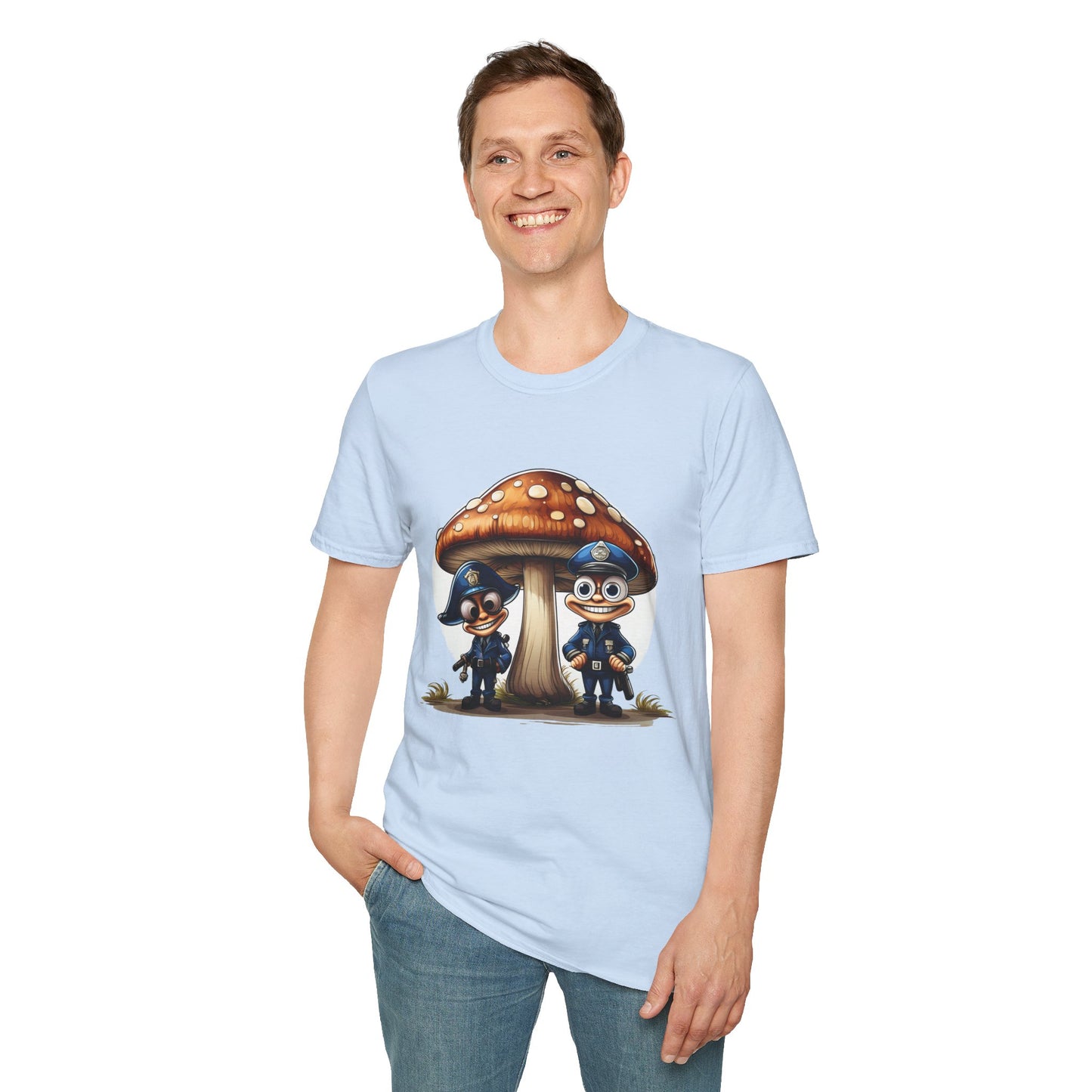 Mashroom Tee Shirt, Mashroom Shirt, Shirt with Funny Mashroom, Shirt with Fungus