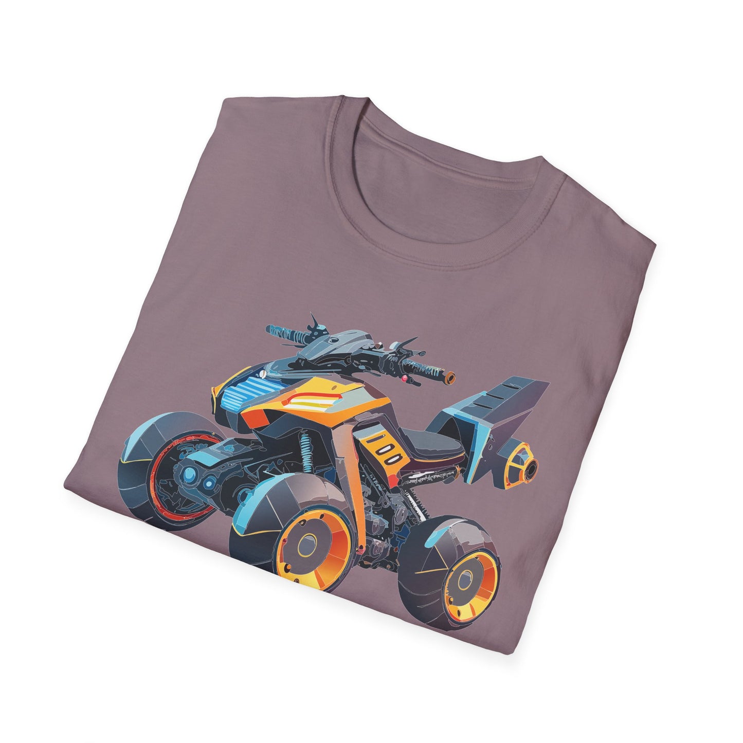 Unisex Bike T Shirt Moto Shirt With Motorcycle Design MTB Tee For Riders One Hundred Percent Cotton