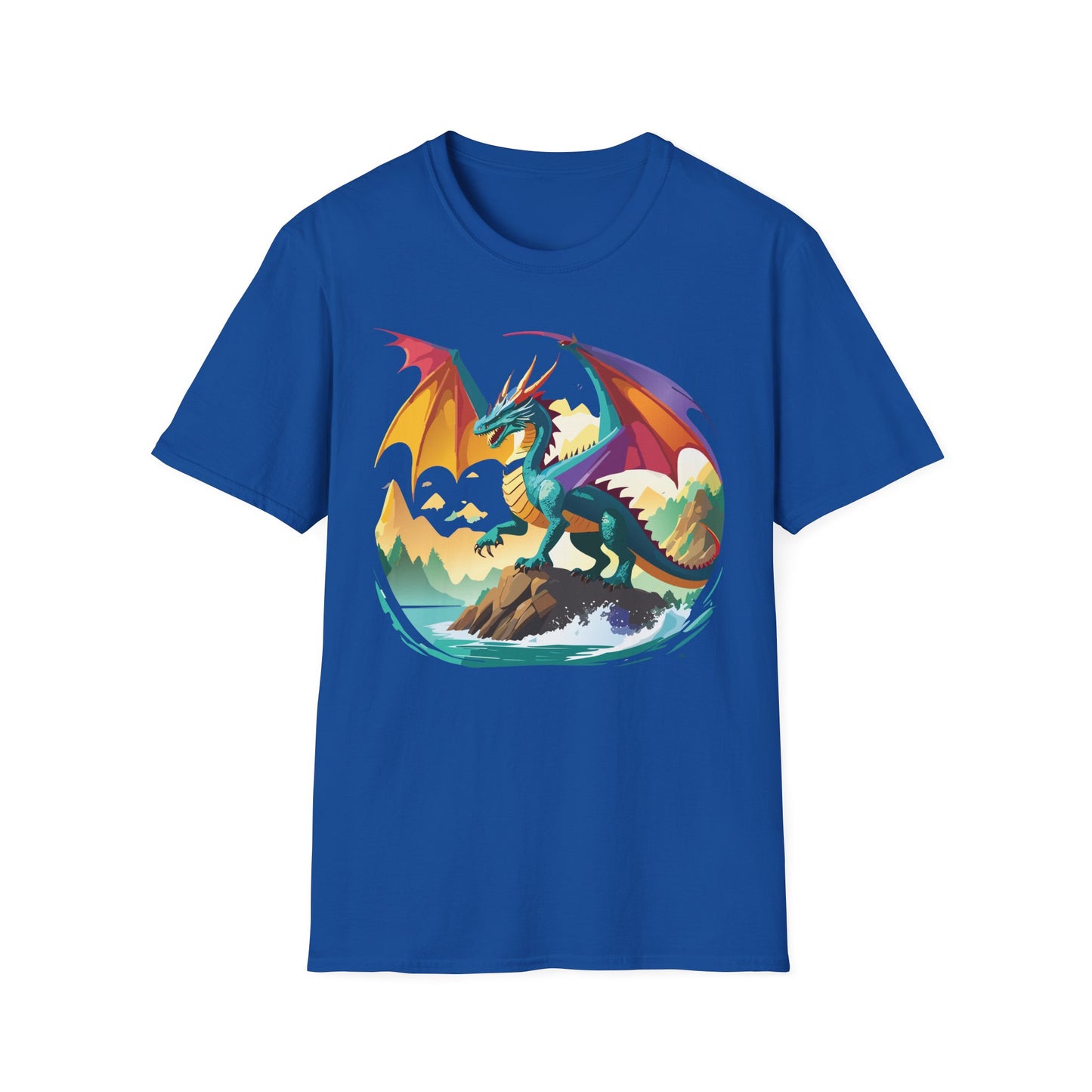 Dragon T Shirt, Dragon Shirt, Shirt with Animals, Animal Shirt